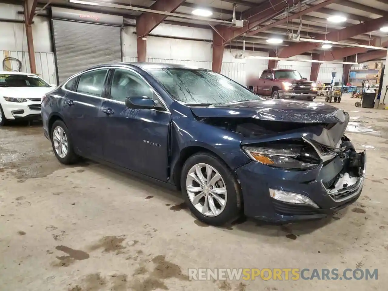 4 Photograph of a damaged car 1G1ZD5ST3NF120291 CHEVROLET MALIBU 2022