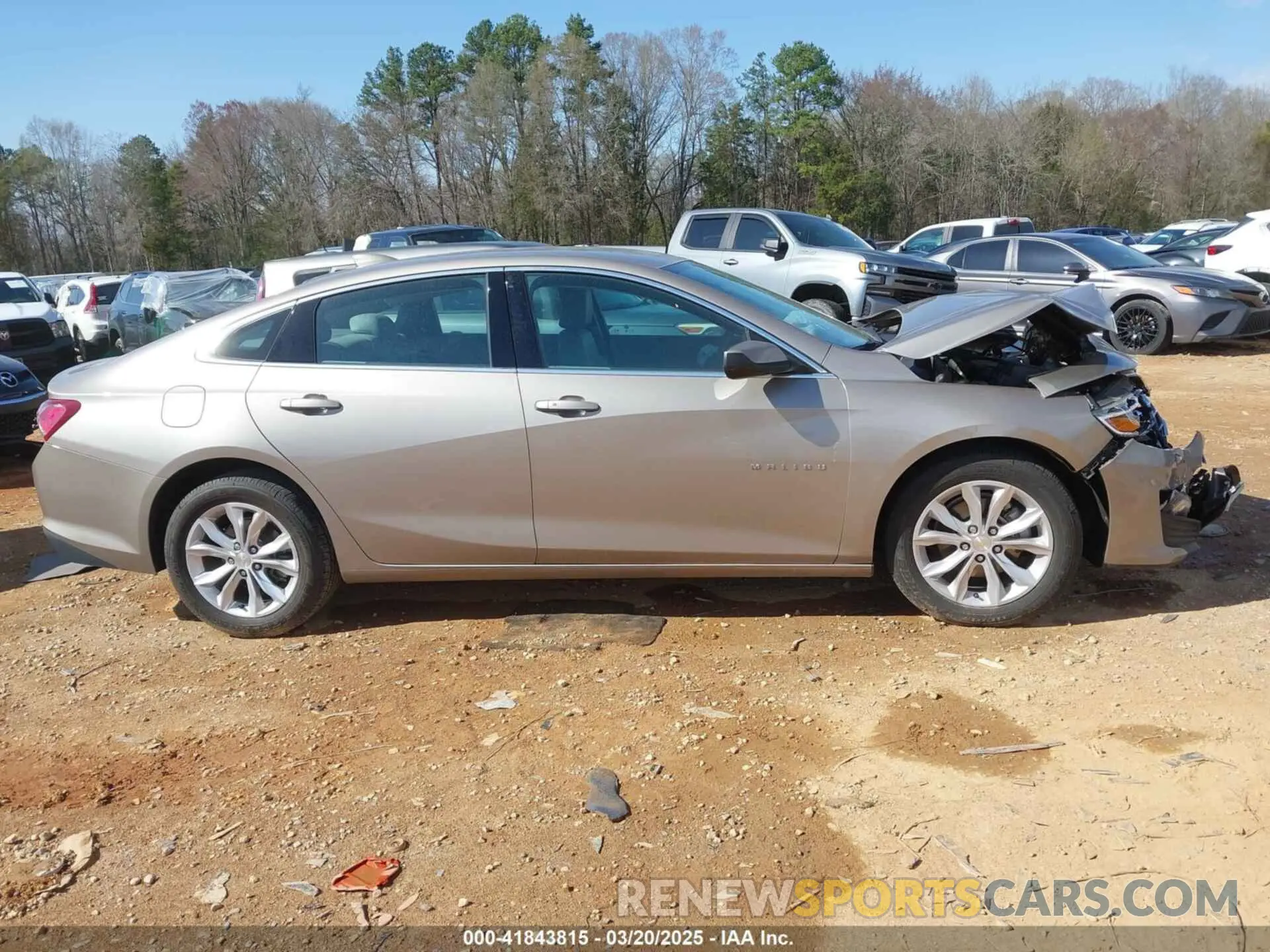 13 Photograph of a damaged car 1G1ZD5ST3NF123319 CHEVROLET MALIBU 2022