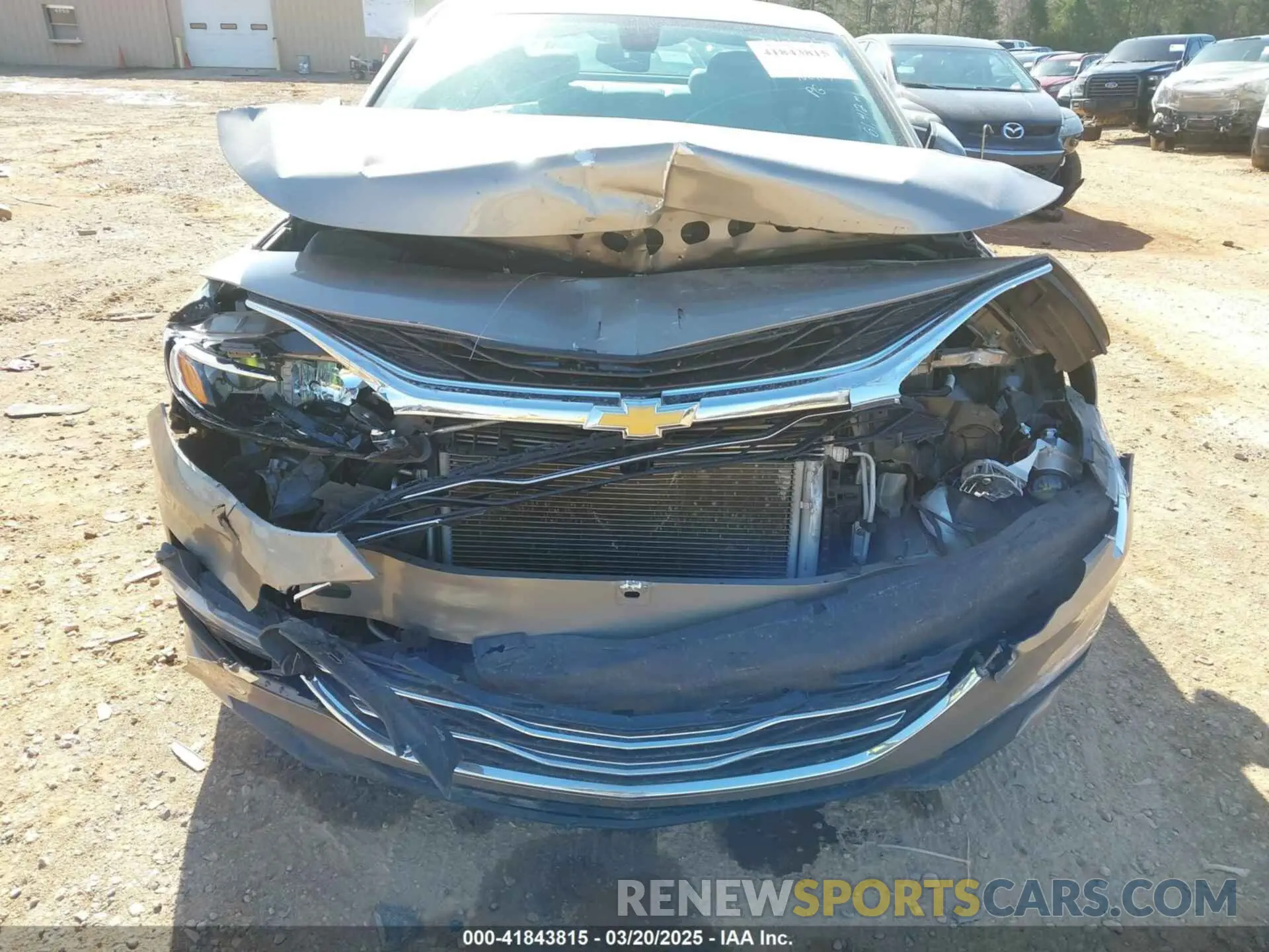 6 Photograph of a damaged car 1G1ZD5ST3NF123319 CHEVROLET MALIBU 2022
