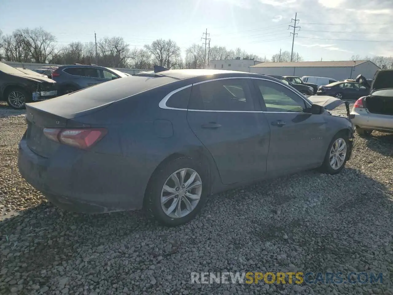 3 Photograph of a damaged car 1G1ZD5ST3NF123823 CHEVROLET MALIBU 2022