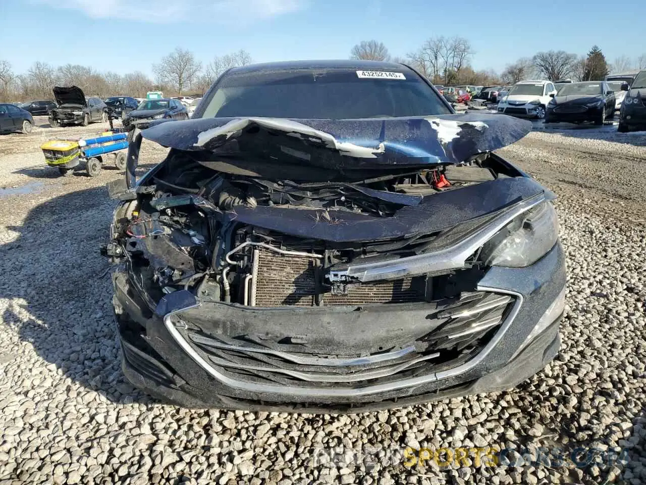5 Photograph of a damaged car 1G1ZD5ST3NF123823 CHEVROLET MALIBU 2022