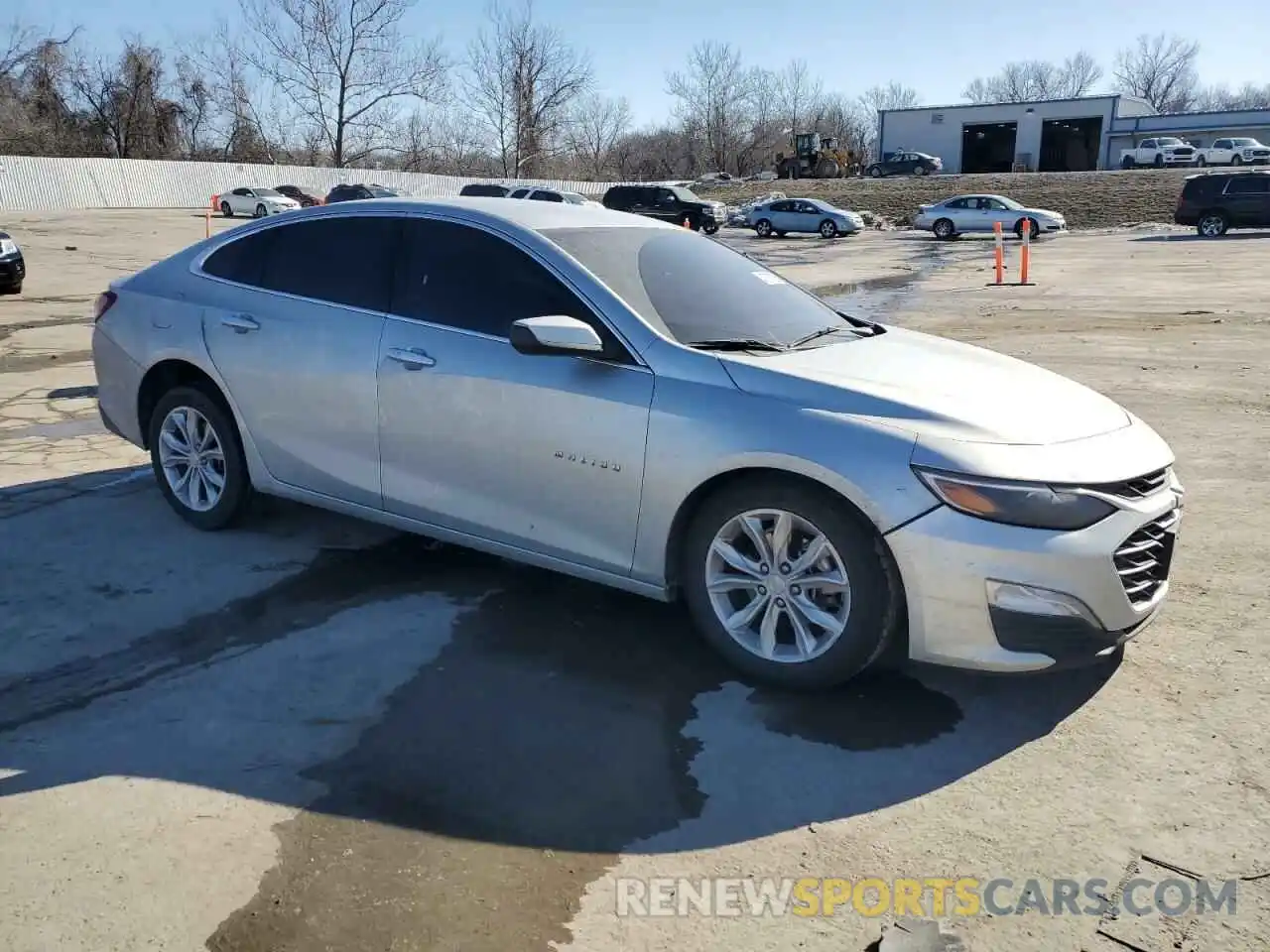 4 Photograph of a damaged car 1G1ZD5ST3NF129556 CHEVROLET MALIBU 2022