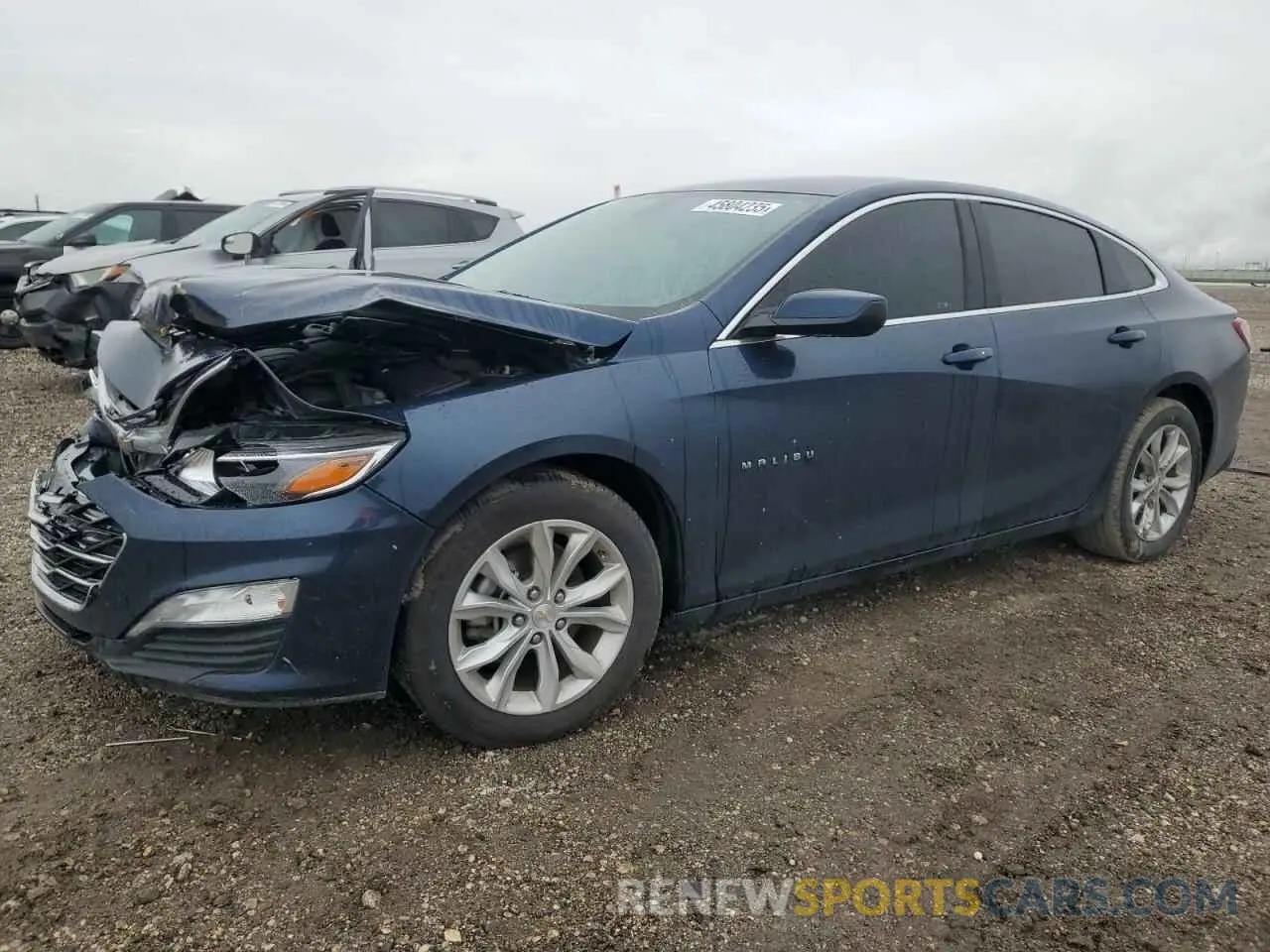 1 Photograph of a damaged car 1G1ZD5ST3NF132733 CHEVROLET MALIBU 2022