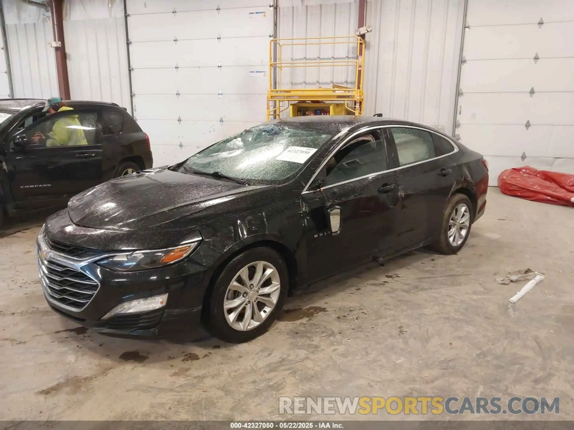 2 Photograph of a damaged car 1G1ZD5ST3NF132781 CHEVROLET MALIBU 2022
