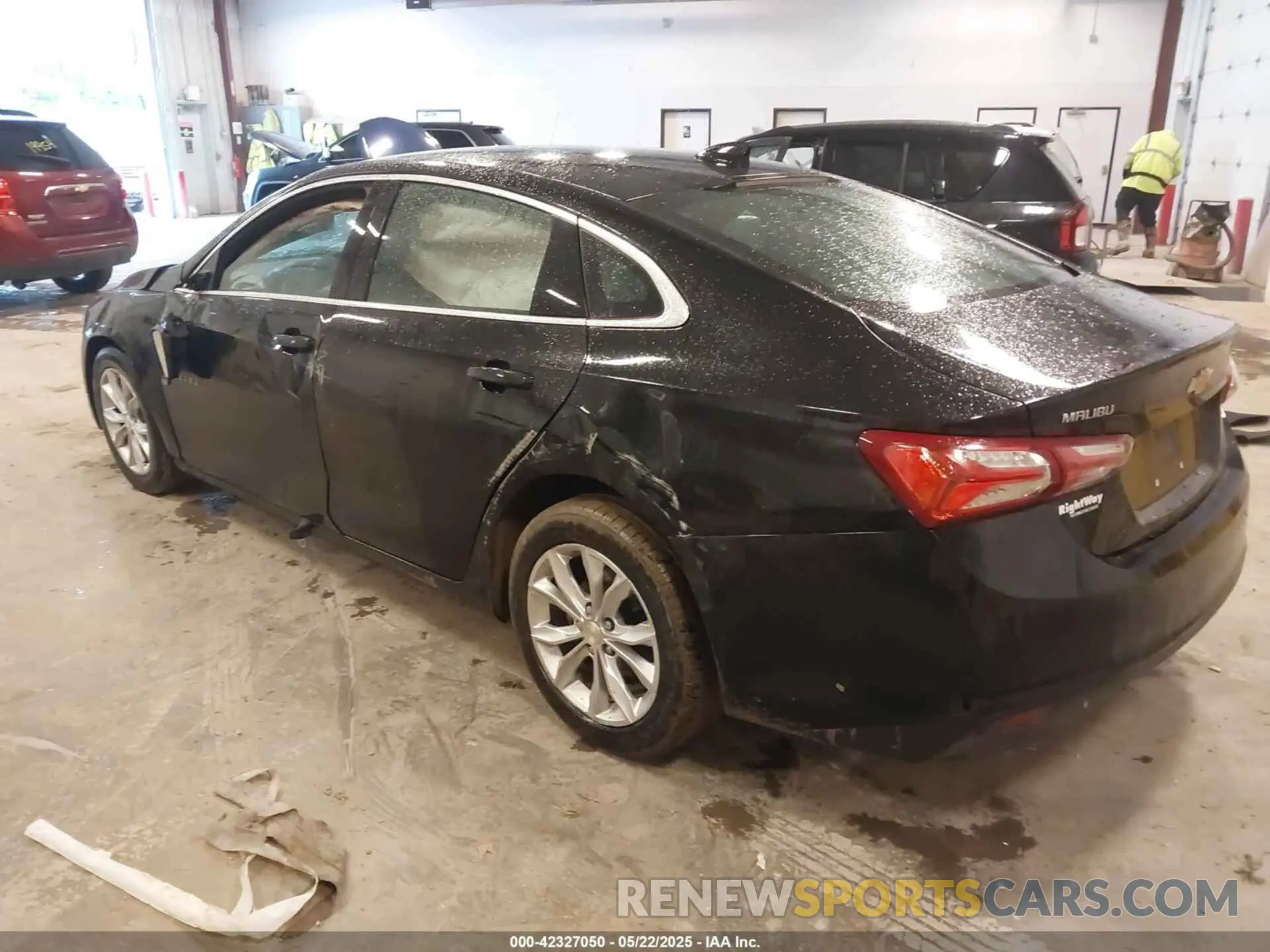 3 Photograph of a damaged car 1G1ZD5ST3NF132781 CHEVROLET MALIBU 2022