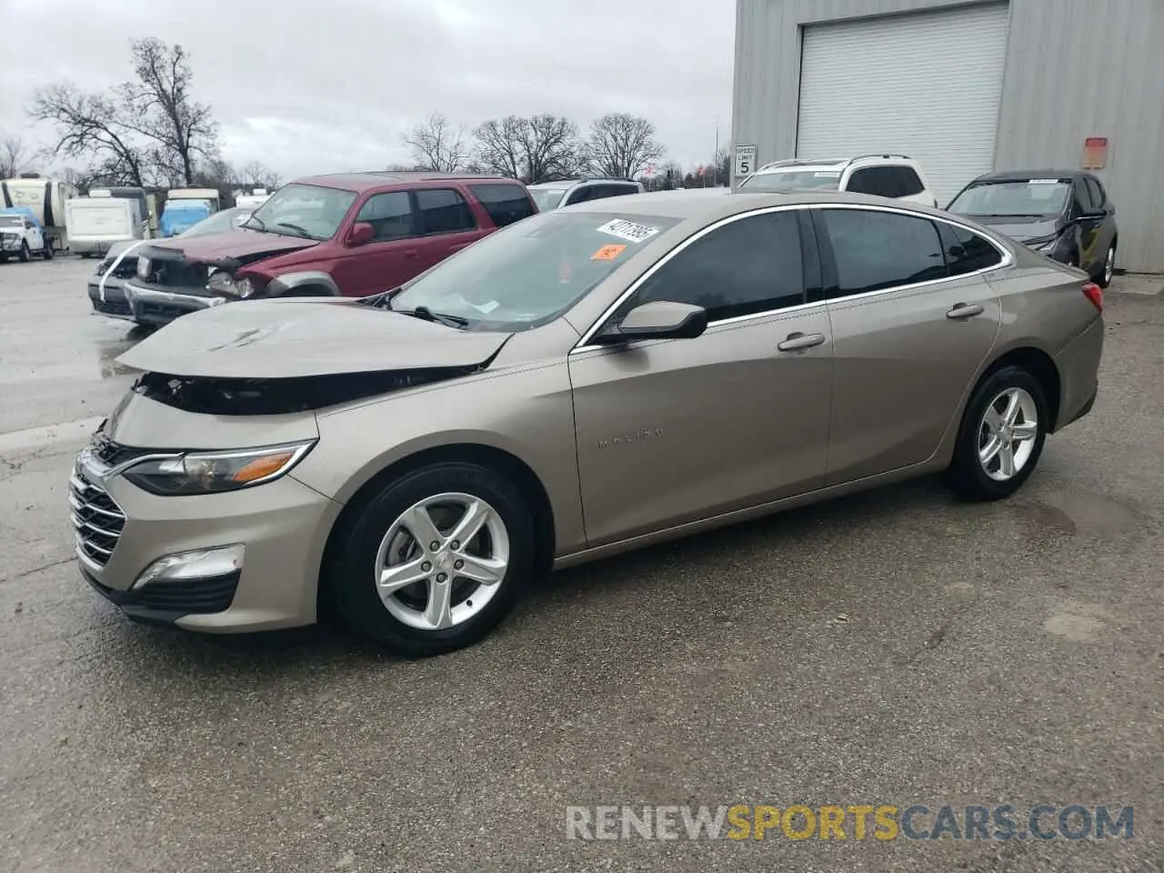 1 Photograph of a damaged car 1G1ZD5ST3NF134482 CHEVROLET MALIBU 2022