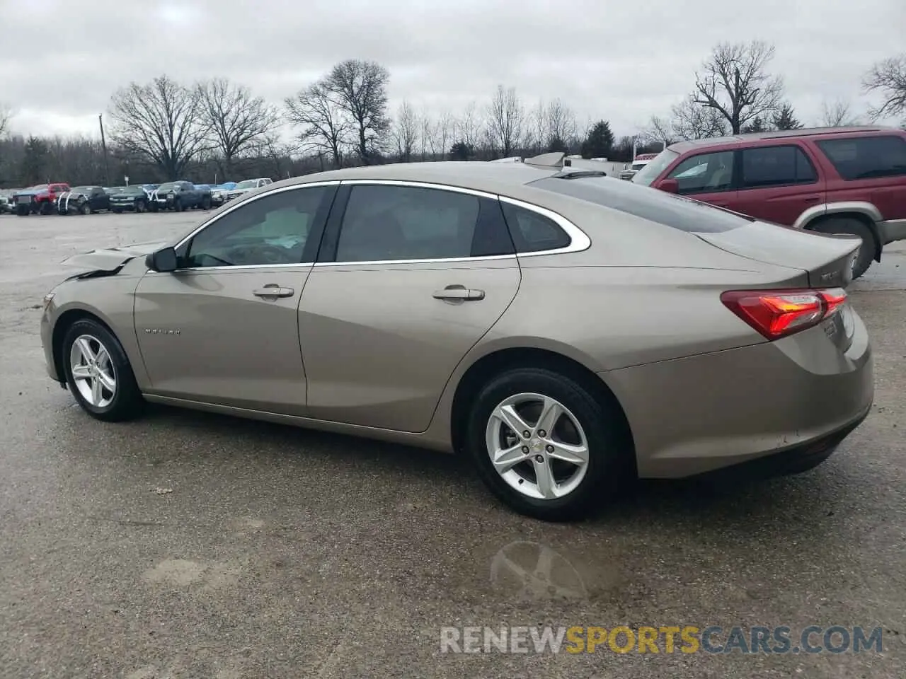 2 Photograph of a damaged car 1G1ZD5ST3NF134482 CHEVROLET MALIBU 2022
