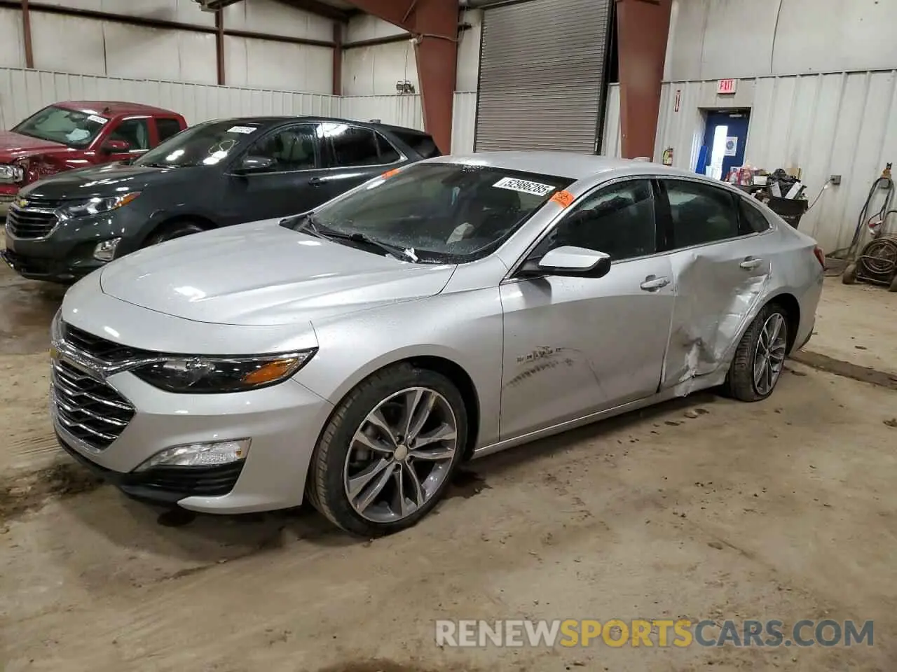 1 Photograph of a damaged car 1G1ZD5ST3NF137334 CHEVROLET MALIBU 2022