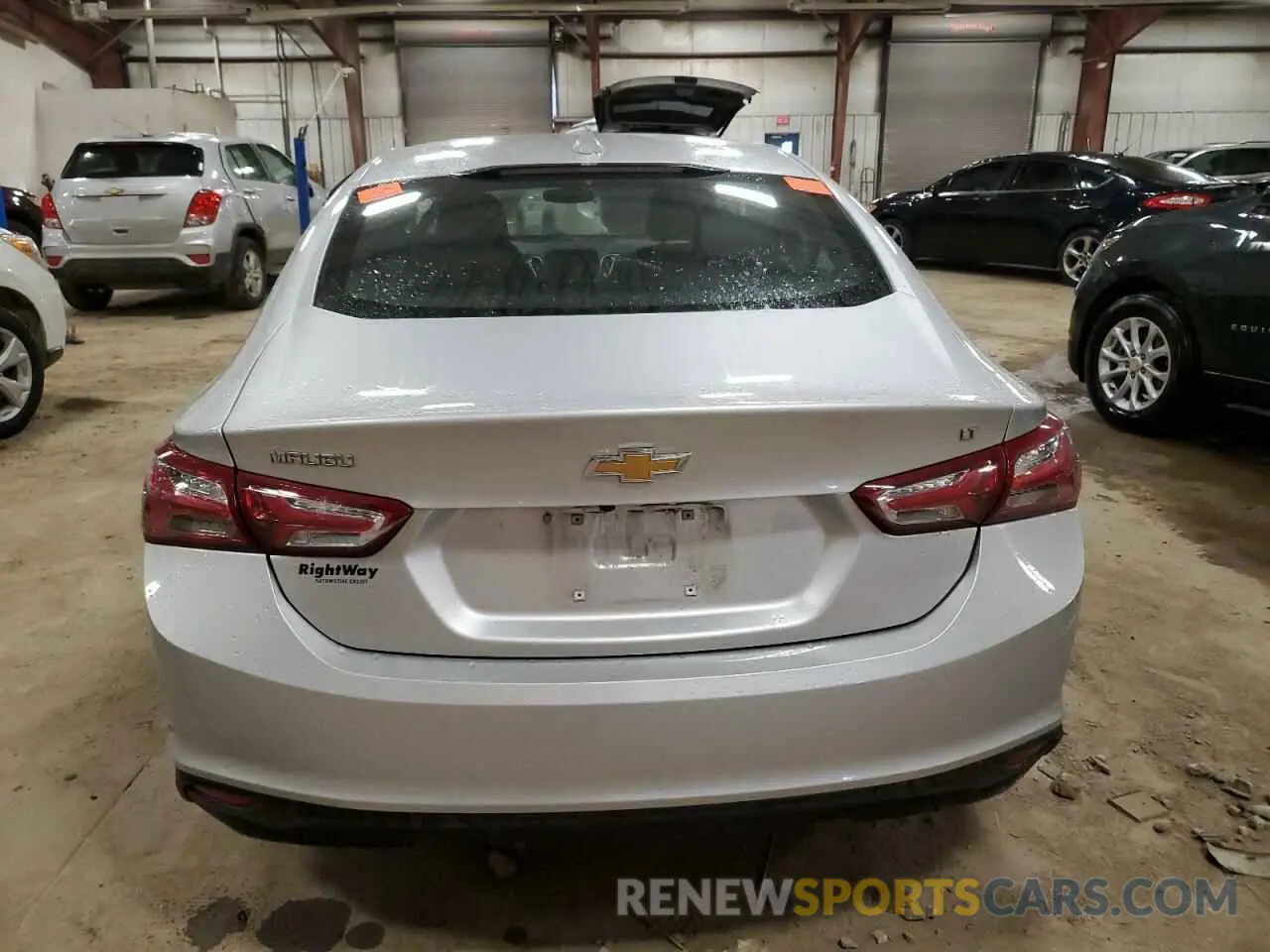 6 Photograph of a damaged car 1G1ZD5ST3NF137334 CHEVROLET MALIBU 2022