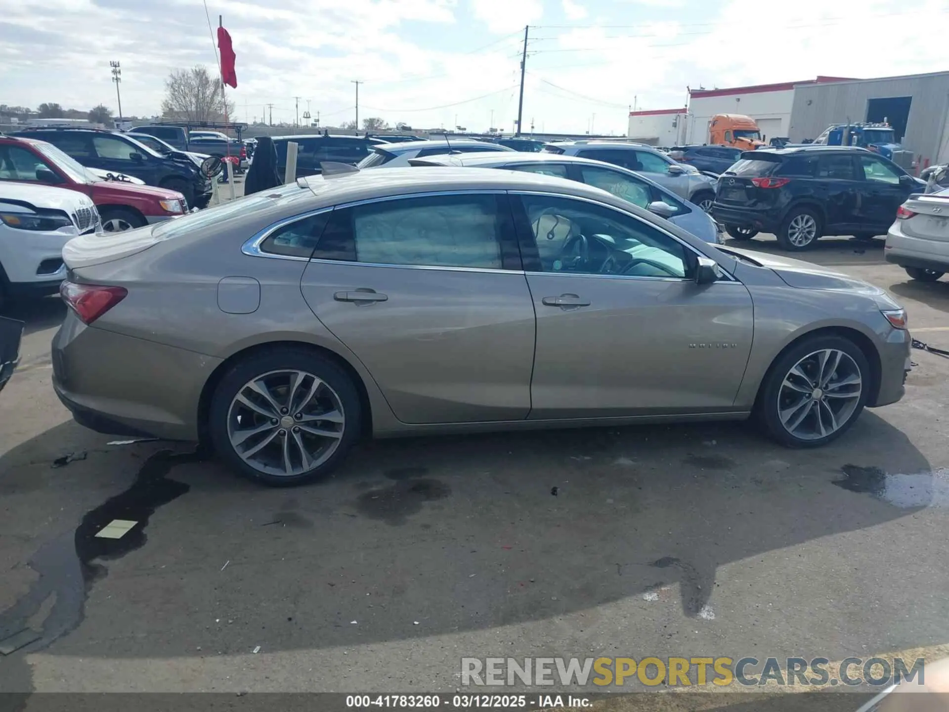 13 Photograph of a damaged car 1G1ZD5ST3NF149905 CHEVROLET MALIBU 2022
