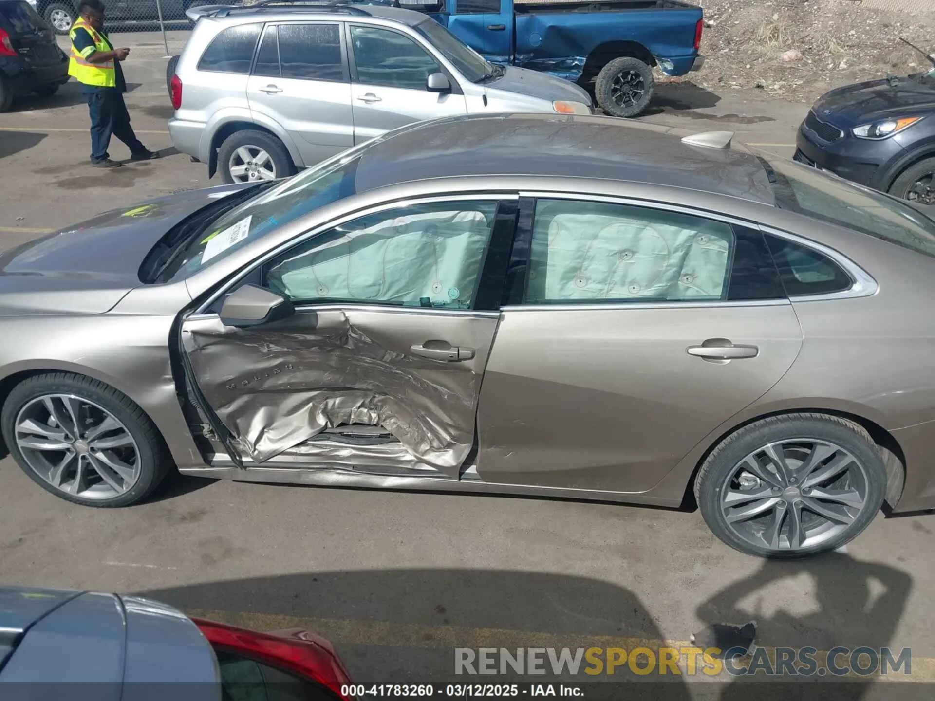 14 Photograph of a damaged car 1G1ZD5ST3NF149905 CHEVROLET MALIBU 2022