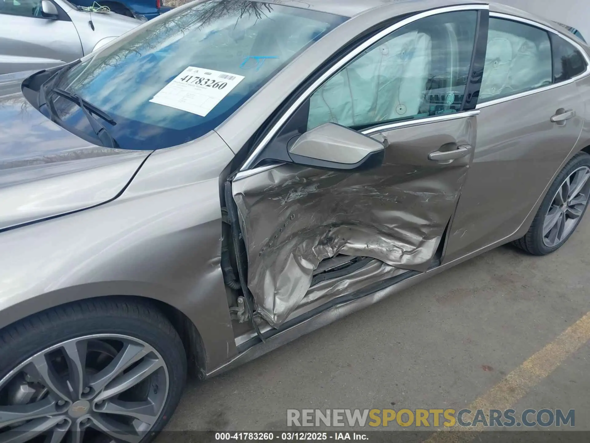 6 Photograph of a damaged car 1G1ZD5ST3NF149905 CHEVROLET MALIBU 2022