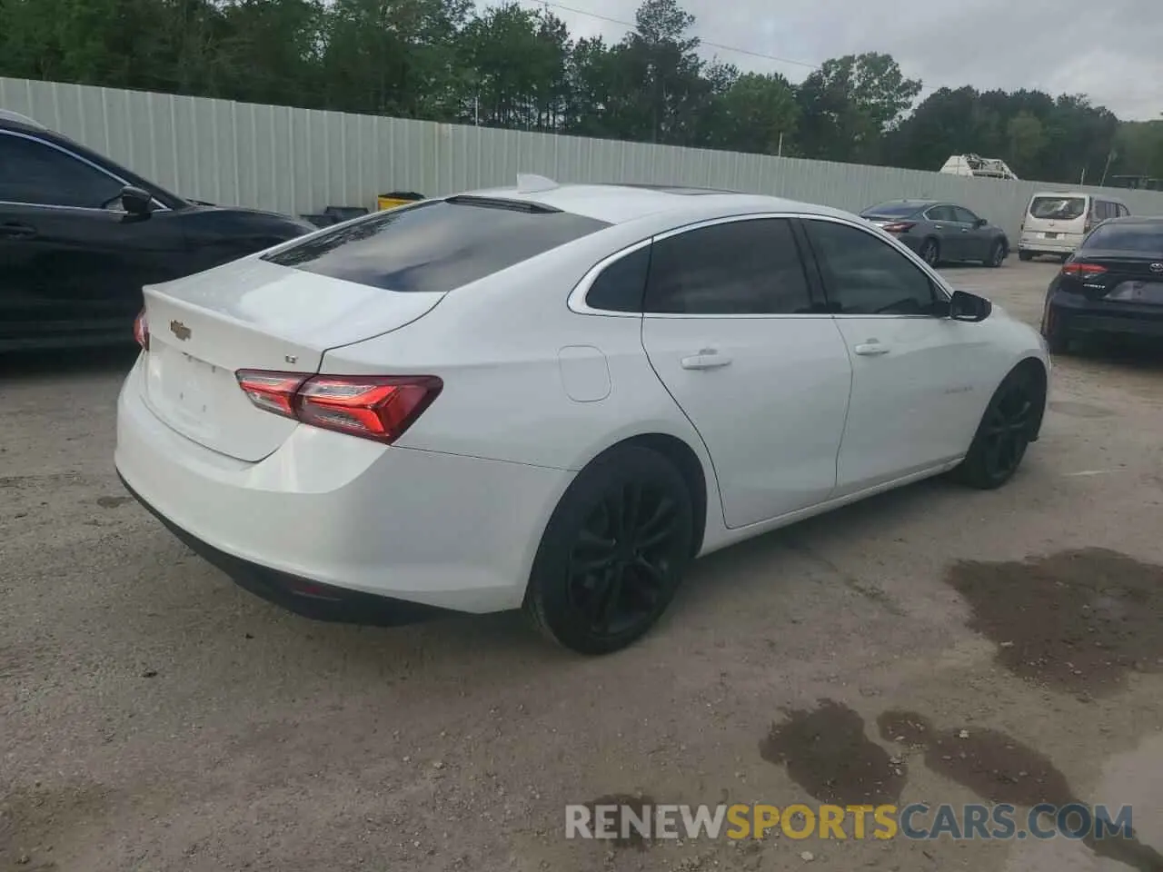 3 Photograph of a damaged car 1G1ZD5ST3NF156983 CHEVROLET MALIBU 2022