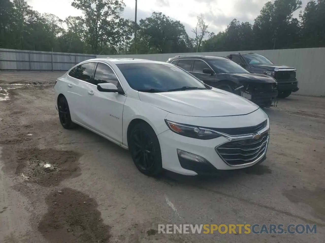 4 Photograph of a damaged car 1G1ZD5ST3NF156983 CHEVROLET MALIBU 2022