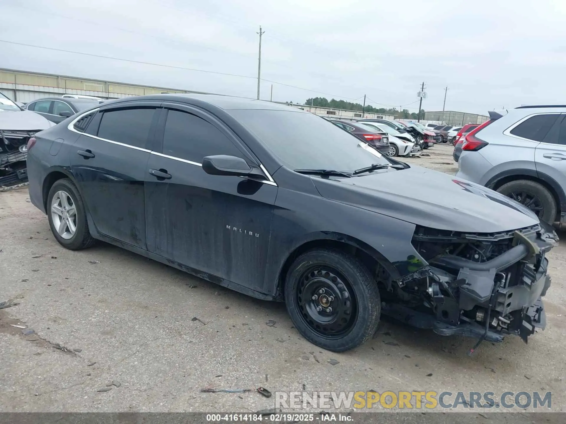 1 Photograph of a damaged car 1G1ZD5ST3NF159222 CHEVROLET MALIBU 2022