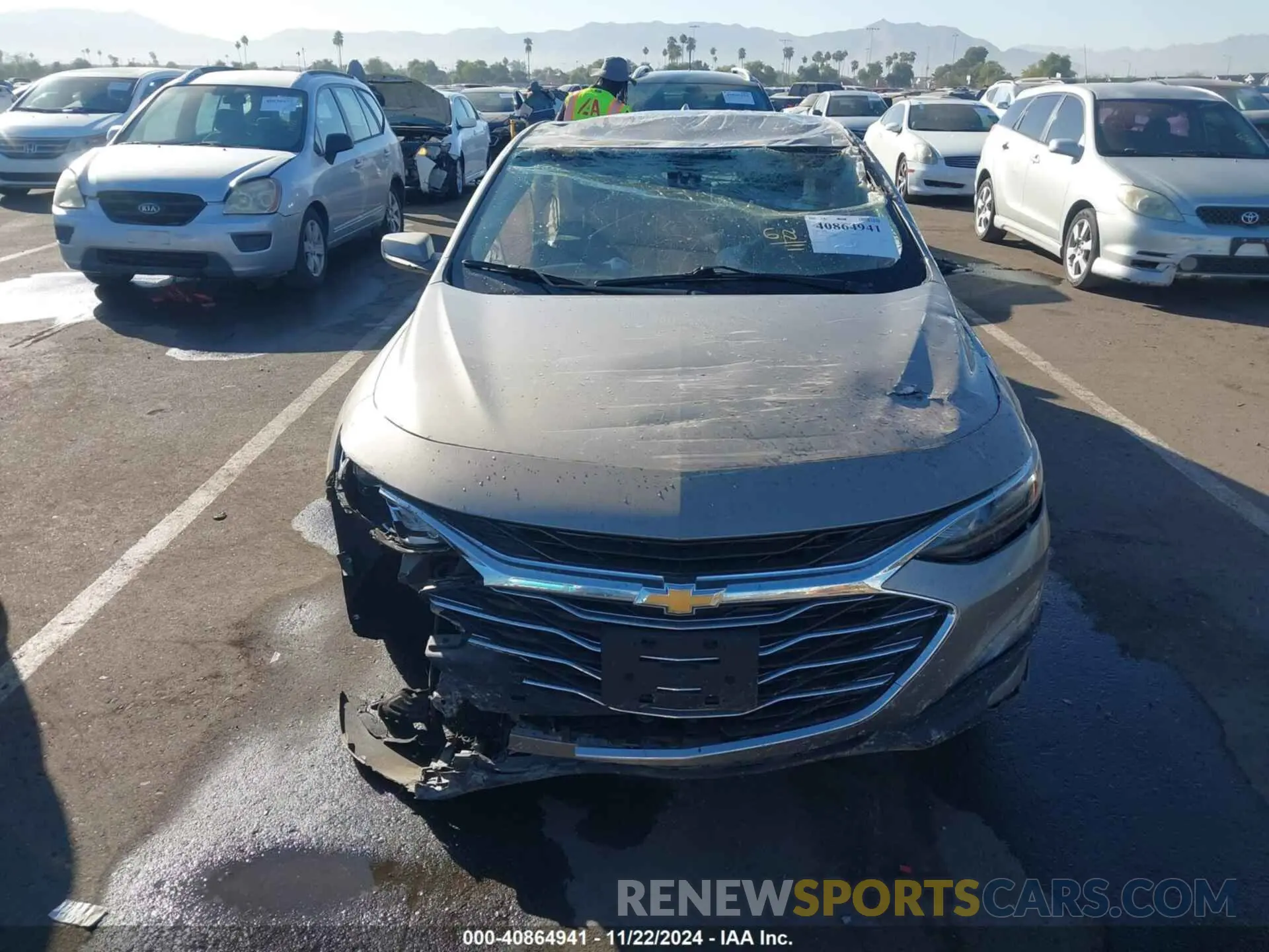 12 Photograph of a damaged car 1G1ZD5ST3NF166834 CHEVROLET MALIBU 2022