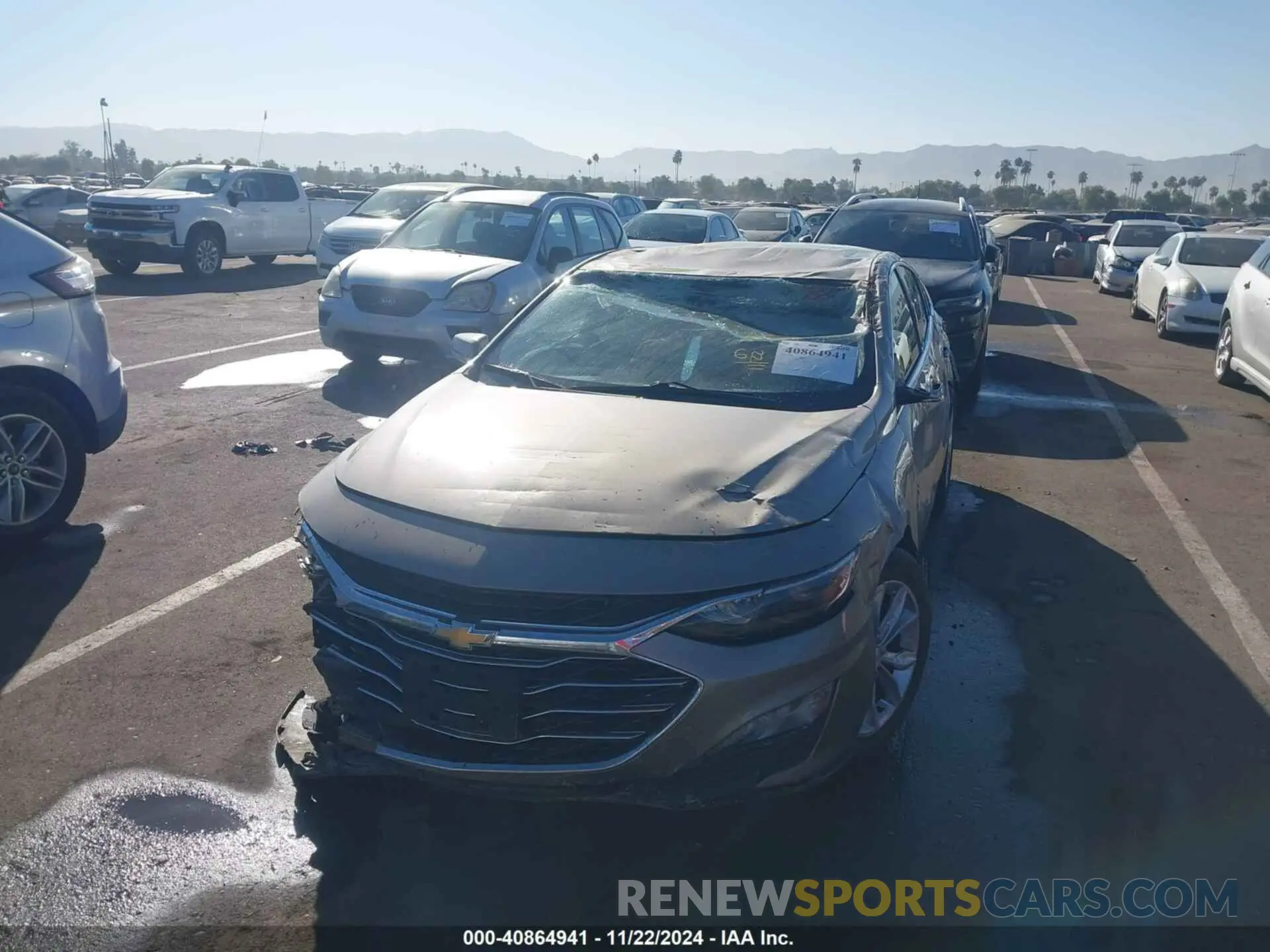 6 Photograph of a damaged car 1G1ZD5ST3NF166834 CHEVROLET MALIBU 2022