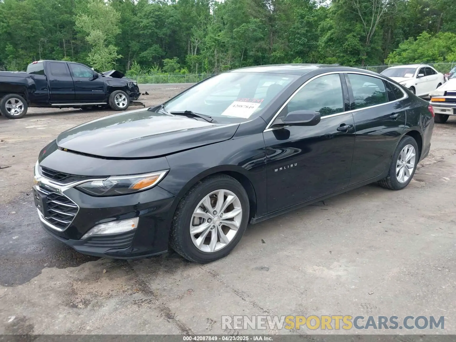 2 Photograph of a damaged car 1G1ZD5ST3NF169202 CHEVROLET MALIBU 2022