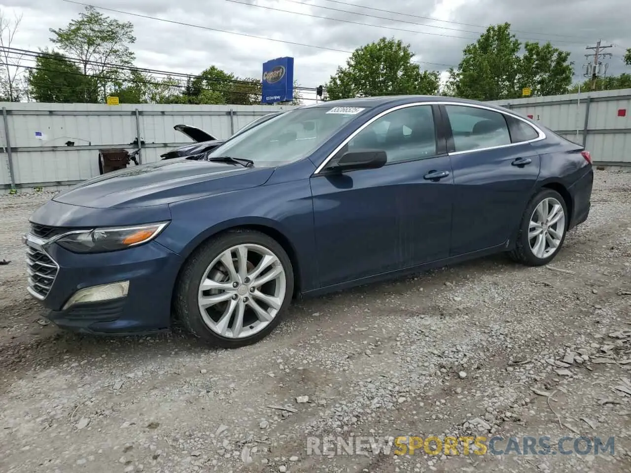 1 Photograph of a damaged car 1G1ZD5ST3NF169877 CHEVROLET MALIBU 2022