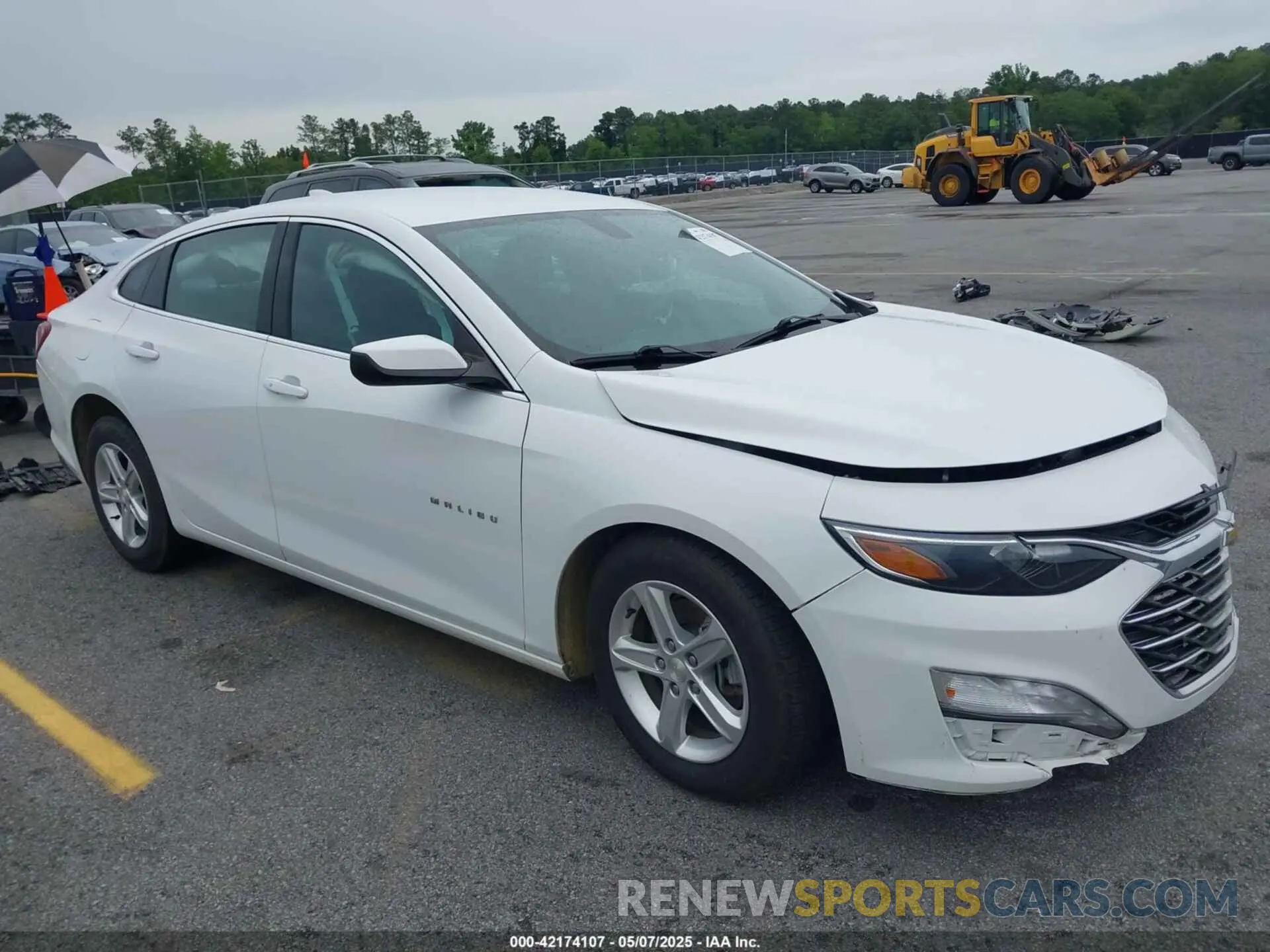 1 Photograph of a damaged car 1G1ZD5ST3NF171564 CHEVROLET MALIBU 2022