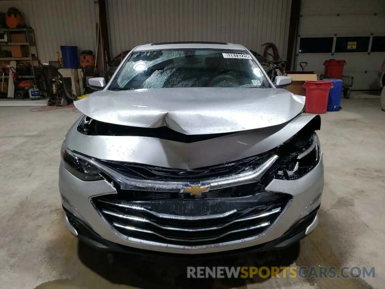 5 Photograph of a damaged car 1G1ZD5ST3NF173508 CHEVROLET MALIBU 2022