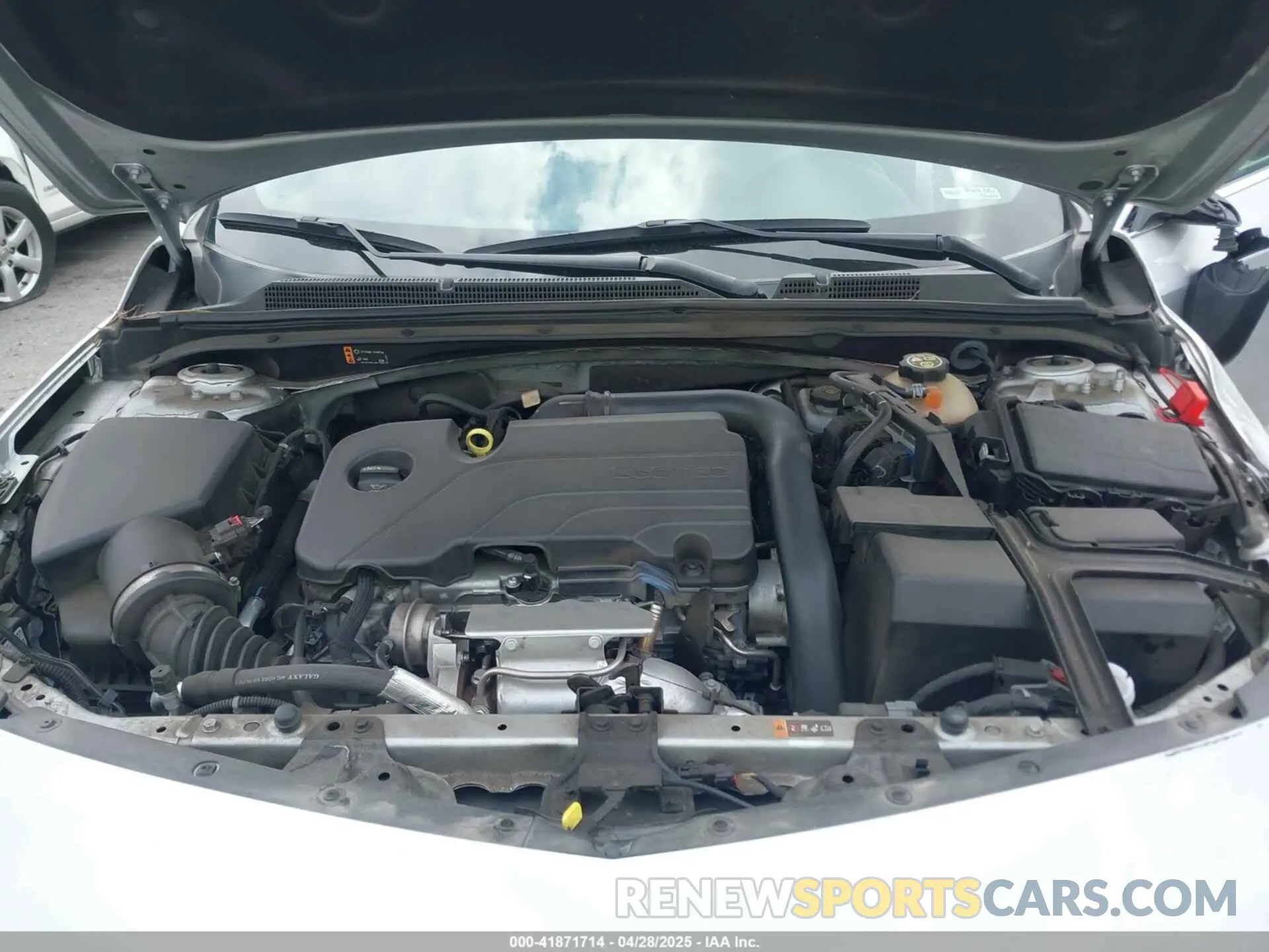 10 Photograph of a damaged car 1G1ZD5ST3NF177137 CHEVROLET MALIBU 2022
