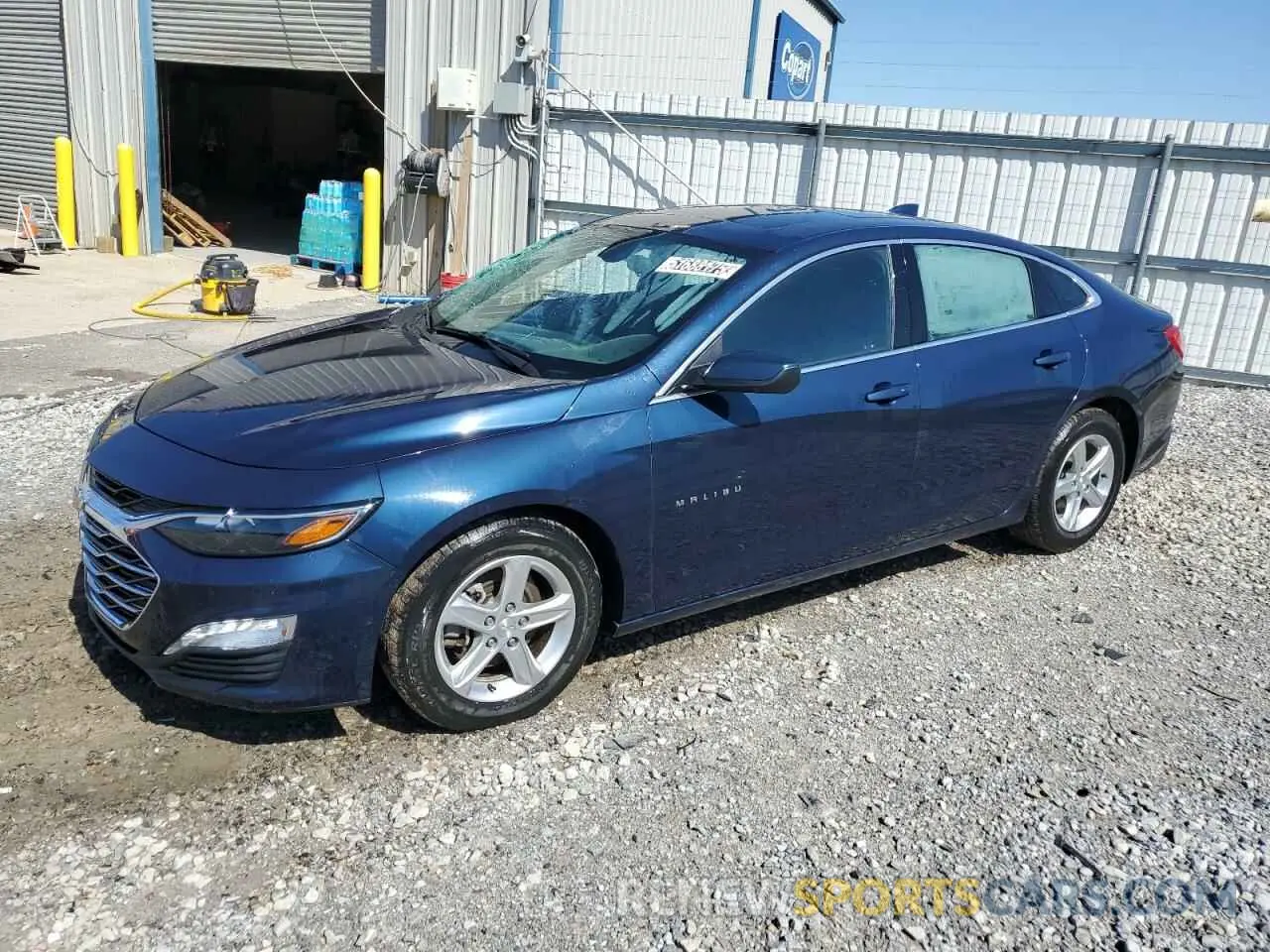 1 Photograph of a damaged car 1G1ZD5ST3NF180457 CHEVROLET MALIBU 2022