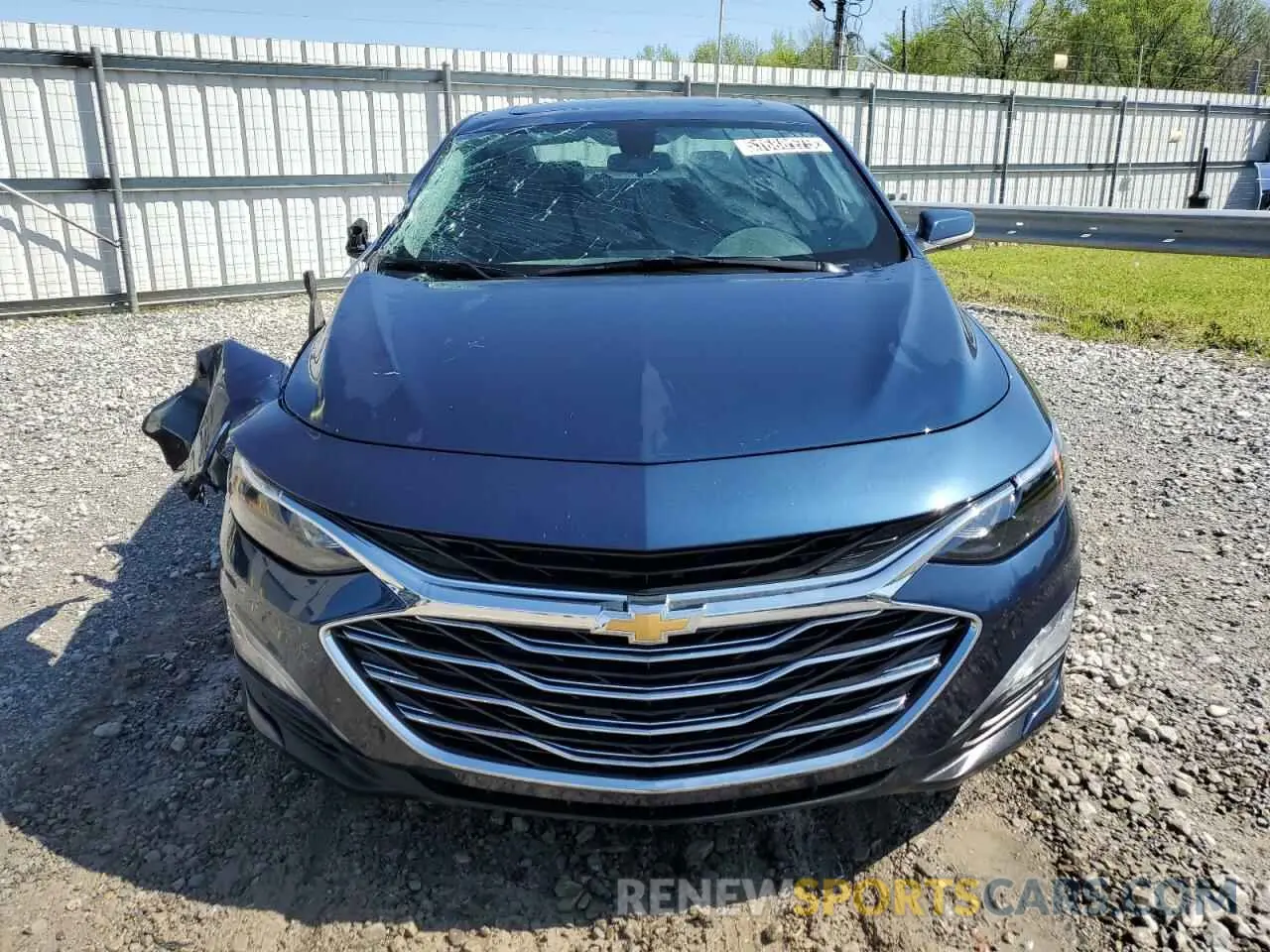 5 Photograph of a damaged car 1G1ZD5ST3NF180457 CHEVROLET MALIBU 2022