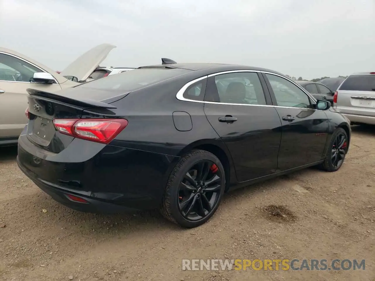 3 Photograph of a damaged car 1G1ZD5ST3NF183570 CHEVROLET MALIBU 2022
