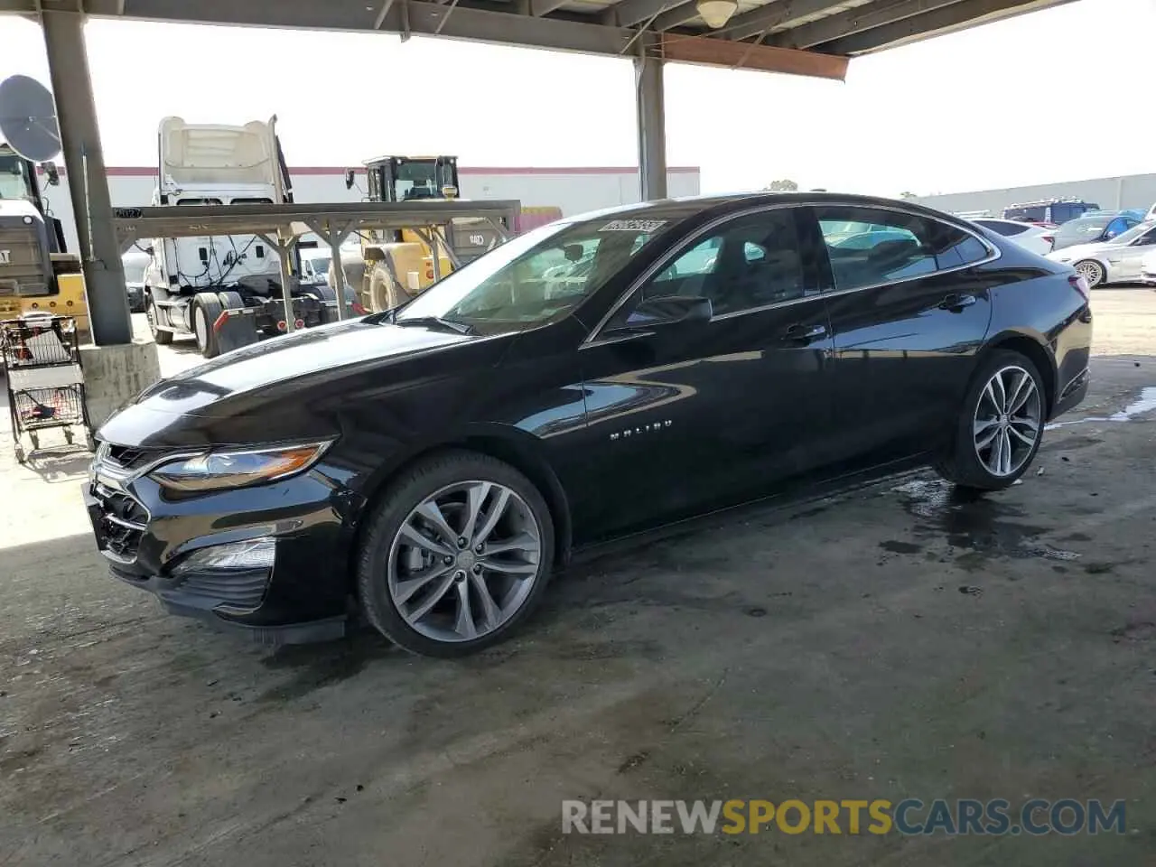 1 Photograph of a damaged car 1G1ZD5ST3NF185206 CHEVROLET MALIBU 2022