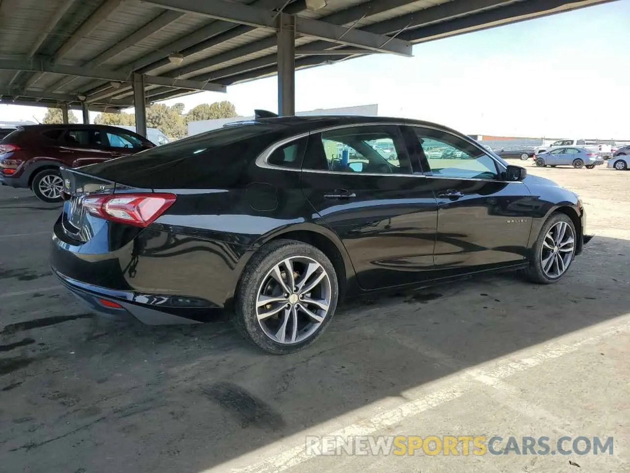 3 Photograph of a damaged car 1G1ZD5ST3NF185206 CHEVROLET MALIBU 2022