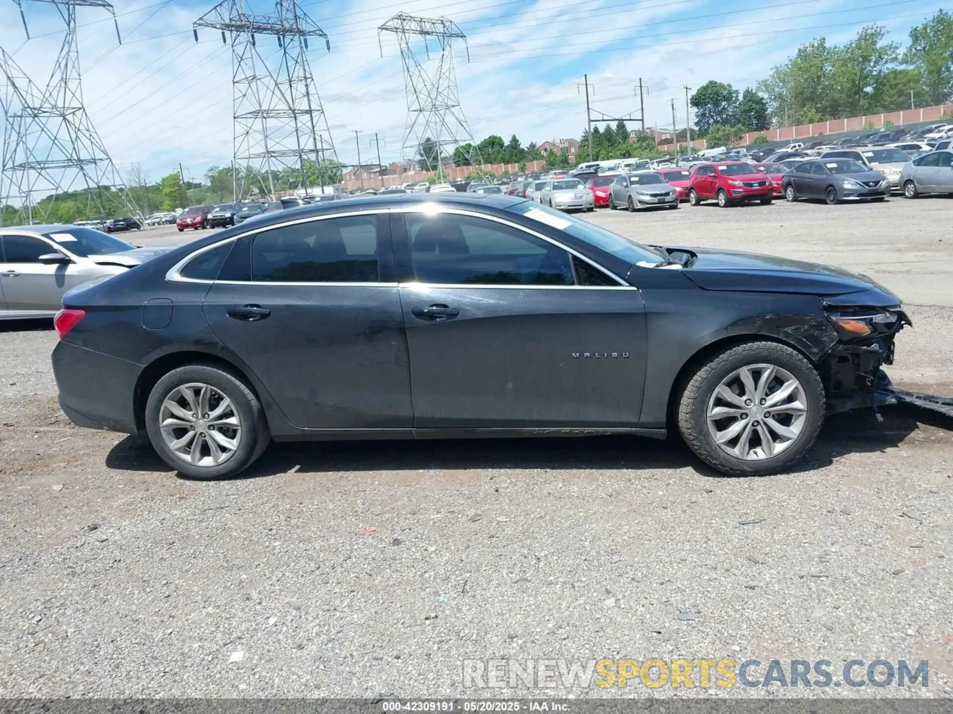 14 Photograph of a damaged car 1G1ZD5ST3NF194309 CHEVROLET MALIBU 2022