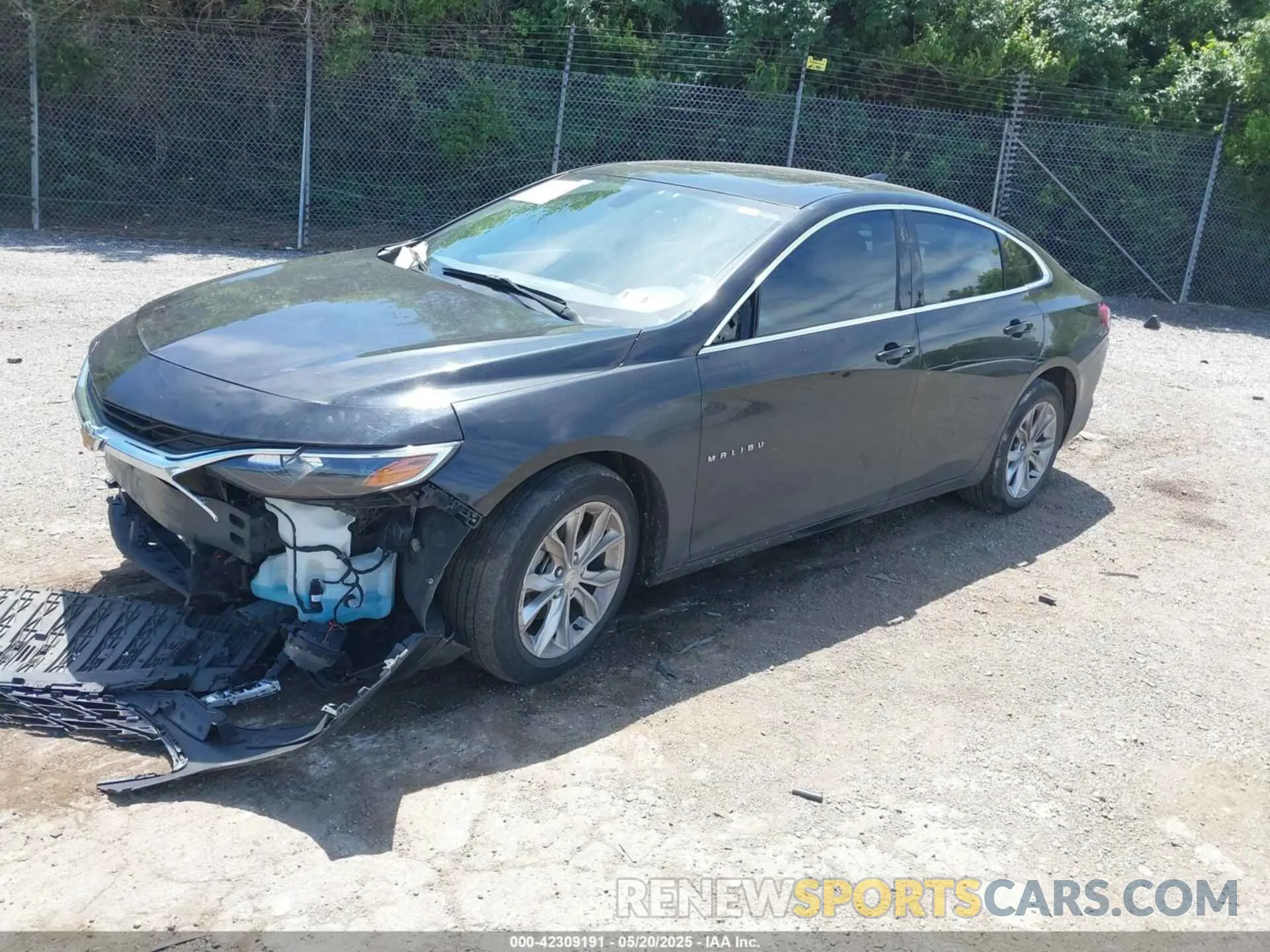 2 Photograph of a damaged car 1G1ZD5ST3NF194309 CHEVROLET MALIBU 2022