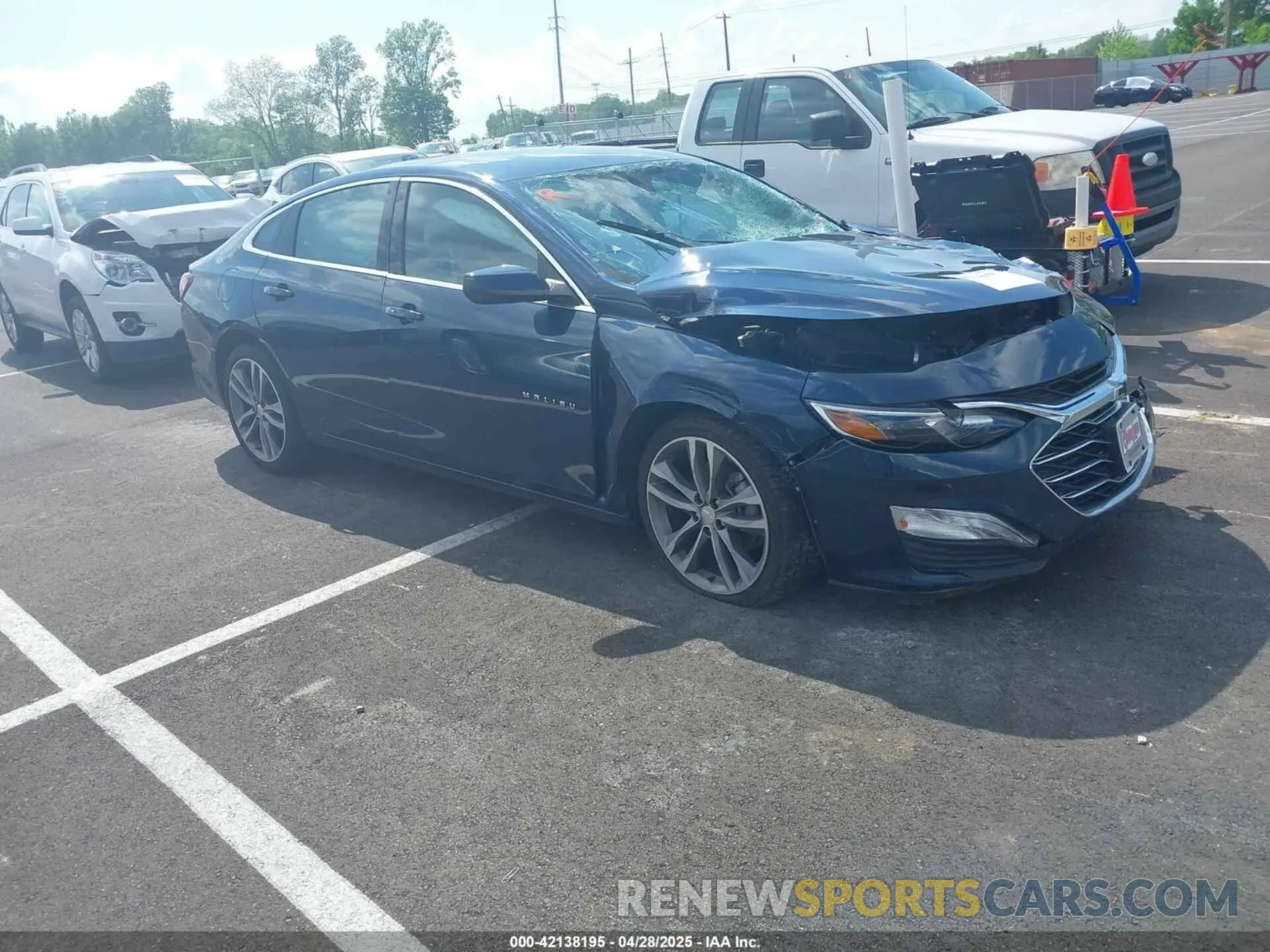 1 Photograph of a damaged car 1G1ZD5ST3NF196108 CHEVROLET MALIBU 2022