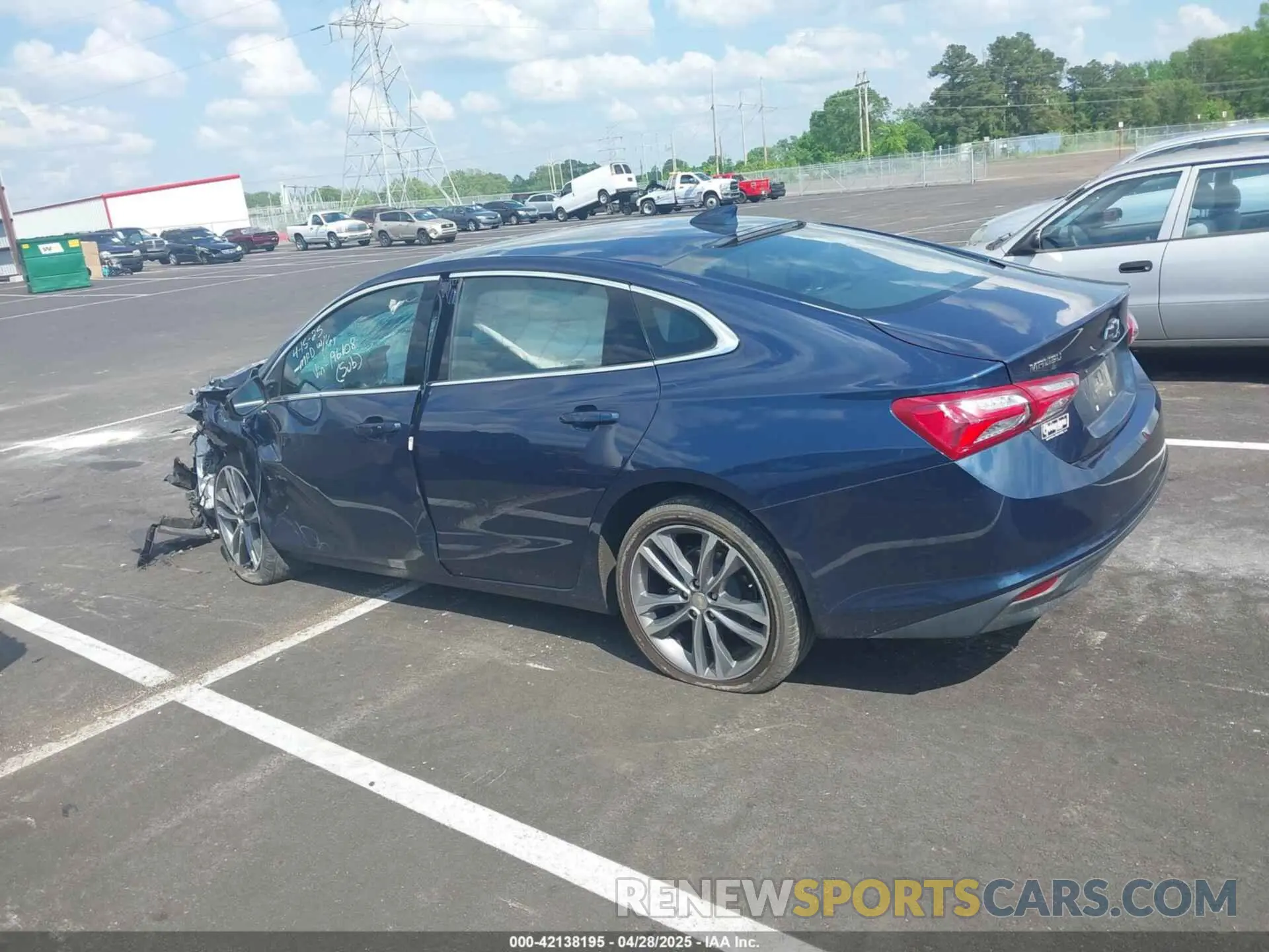 14 Photograph of a damaged car 1G1ZD5ST3NF196108 CHEVROLET MALIBU 2022