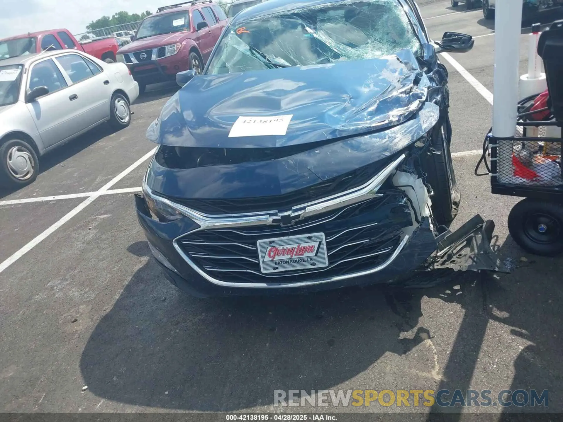 6 Photograph of a damaged car 1G1ZD5ST3NF196108 CHEVROLET MALIBU 2022