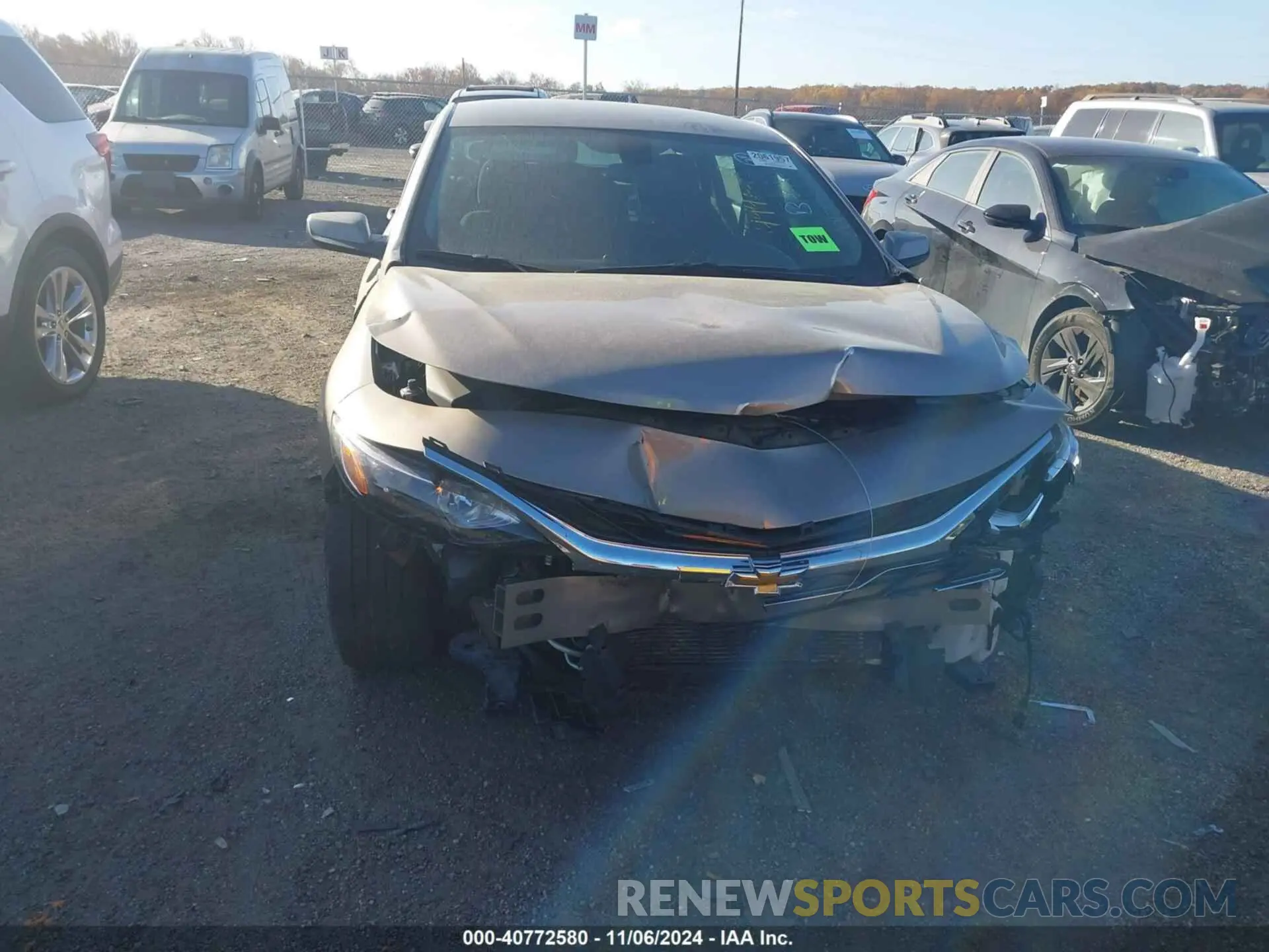 12 Photograph of a damaged car 1G1ZD5ST3NF201775 CHEVROLET MALIBU 2022