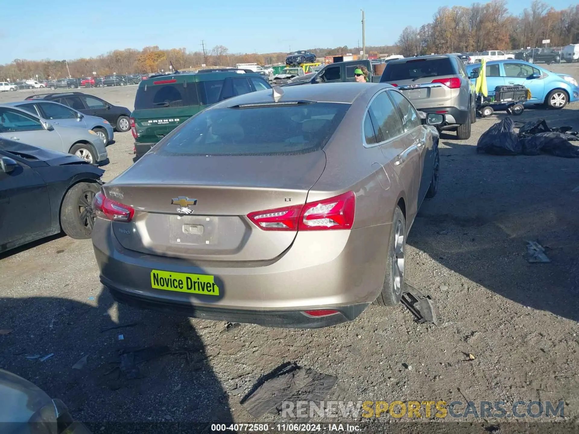 16 Photograph of a damaged car 1G1ZD5ST3NF201775 CHEVROLET MALIBU 2022