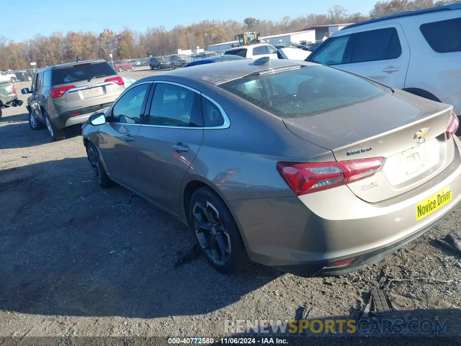 3 Photograph of a damaged car 1G1ZD5ST3NF201775 CHEVROLET MALIBU 2022