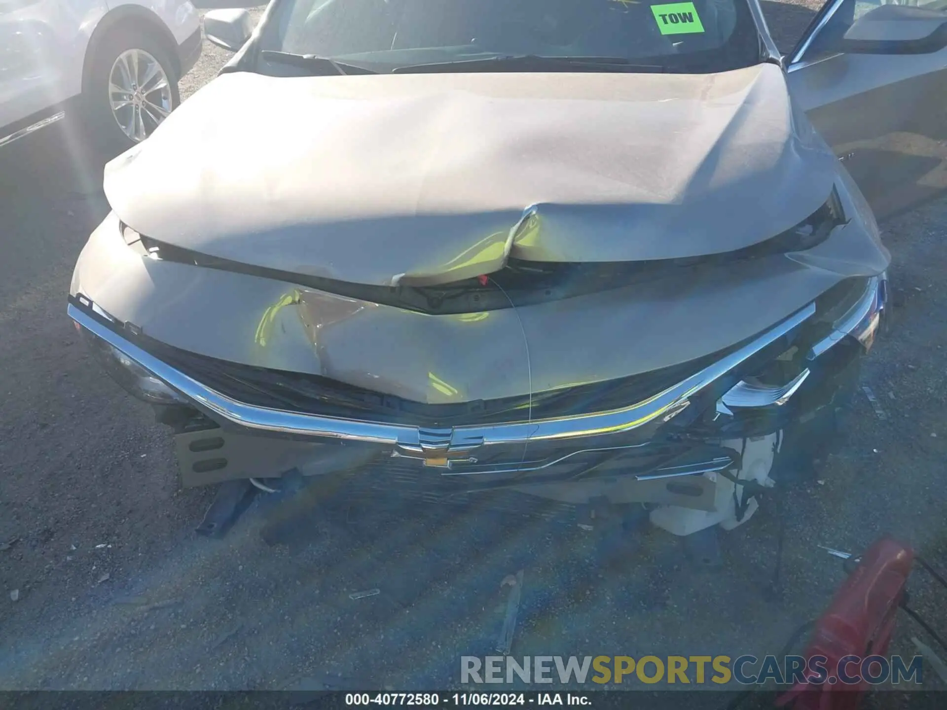 6 Photograph of a damaged car 1G1ZD5ST3NF201775 CHEVROLET MALIBU 2022