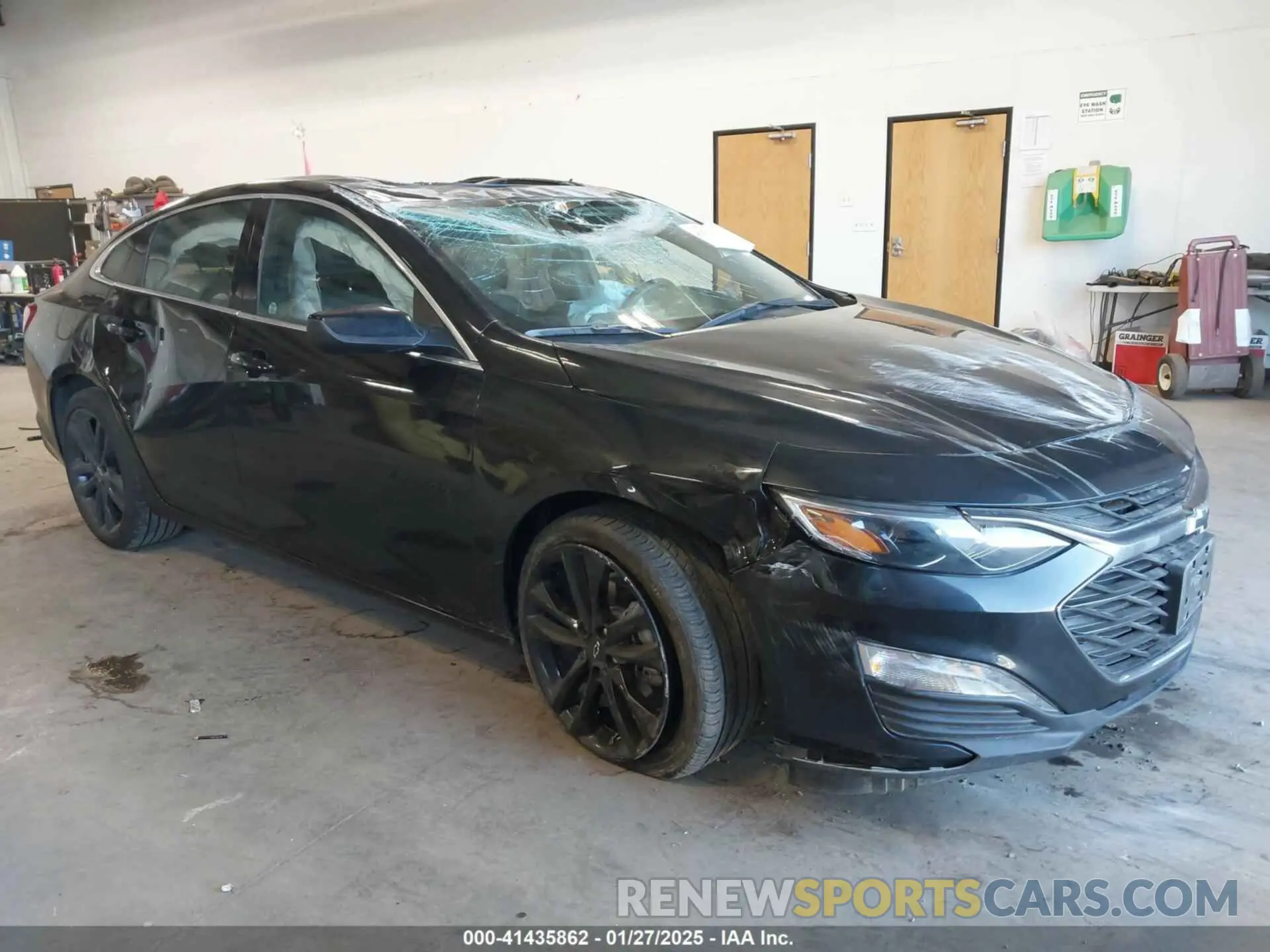 1 Photograph of a damaged car 1G1ZD5ST3NF213084 CHEVROLET MALIBU 2022