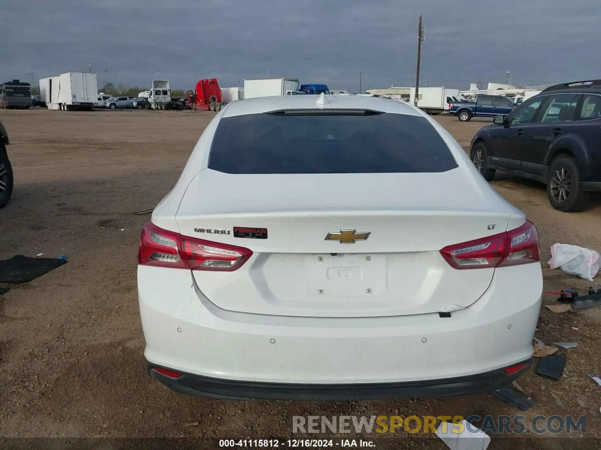 16 Photograph of a damaged car 1G1ZD5ST4NF107792 CHEVROLET MALIBU 2022
