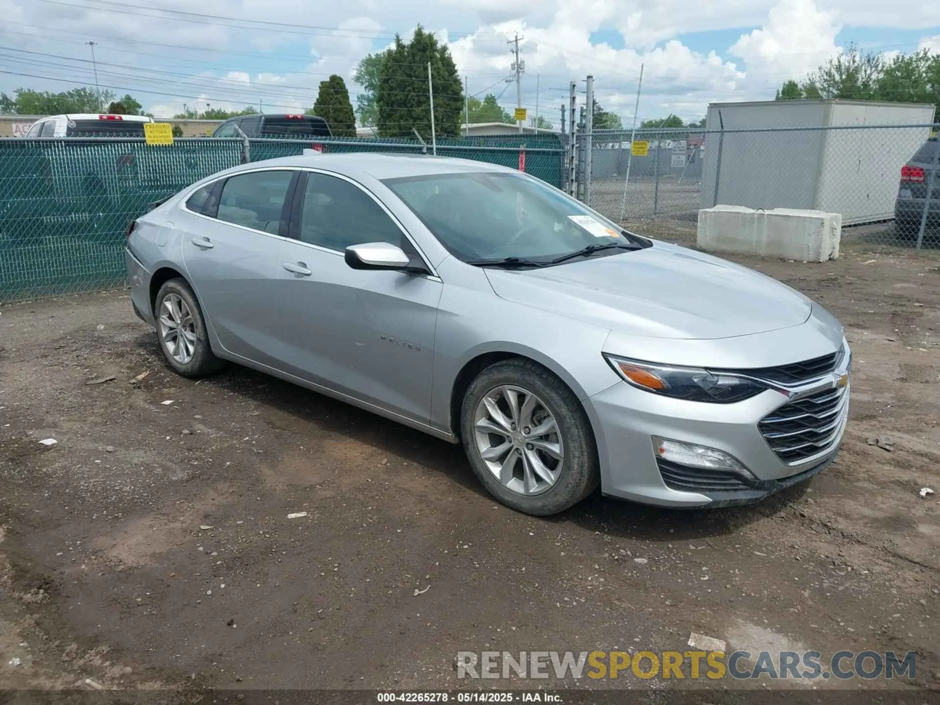1 Photograph of a damaged car 1G1ZD5ST4NF108201 CHEVROLET MALIBU 2022