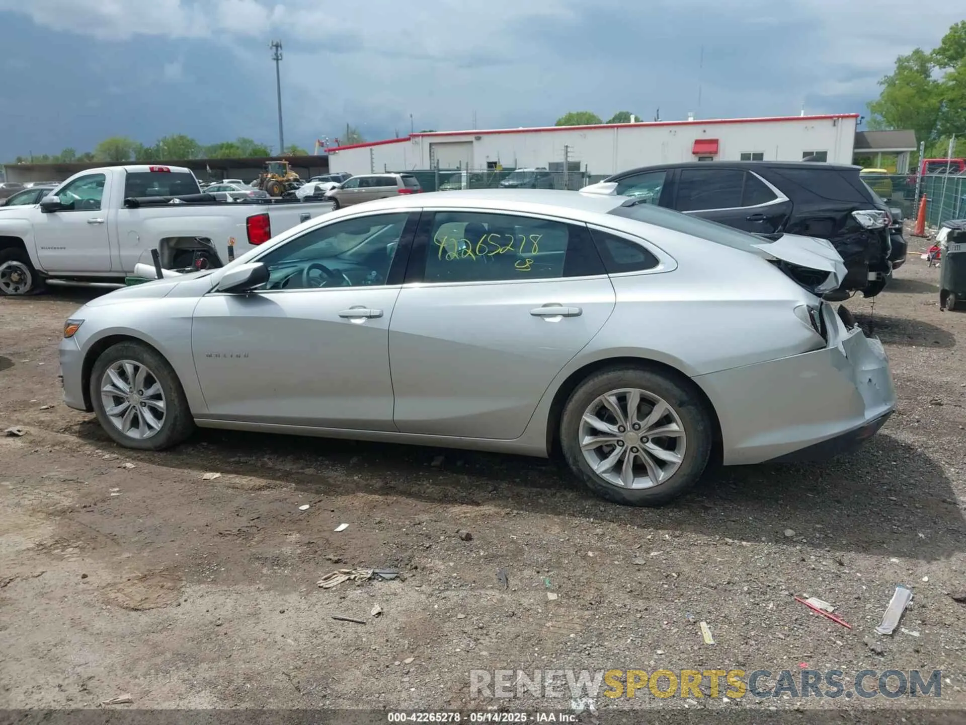 14 Photograph of a damaged car 1G1ZD5ST4NF108201 CHEVROLET MALIBU 2022