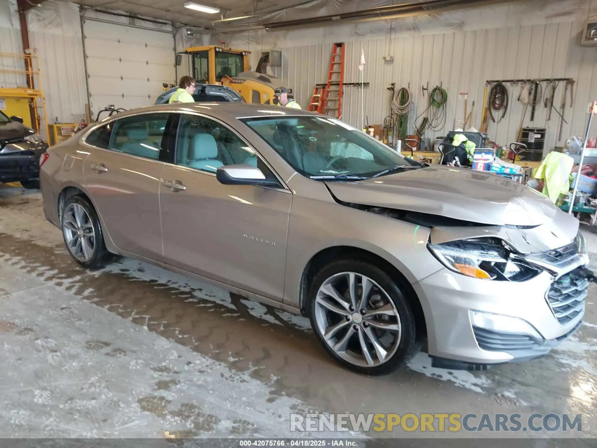 1 Photograph of a damaged car 1G1ZD5ST4NF109252 CHEVROLET MALIBU 2022