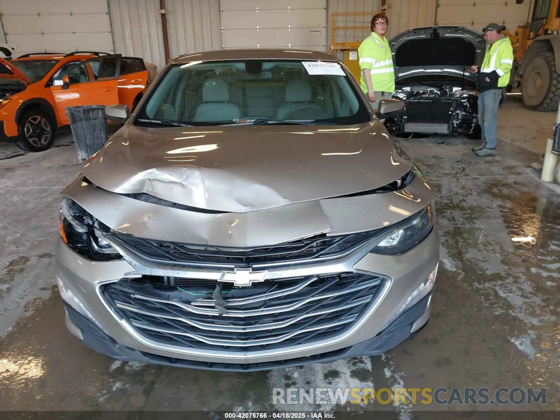 12 Photograph of a damaged car 1G1ZD5ST4NF109252 CHEVROLET MALIBU 2022