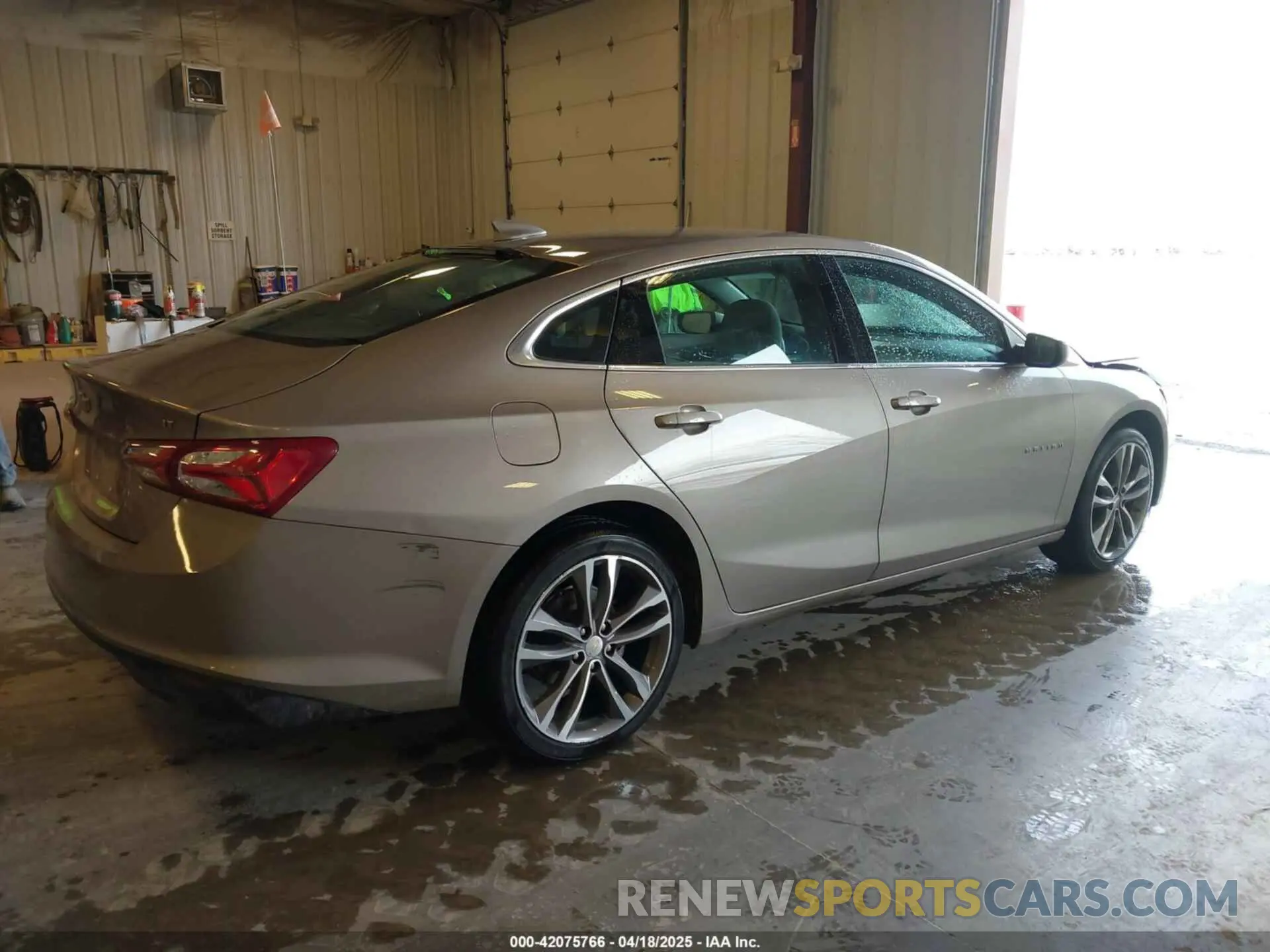 4 Photograph of a damaged car 1G1ZD5ST4NF109252 CHEVROLET MALIBU 2022