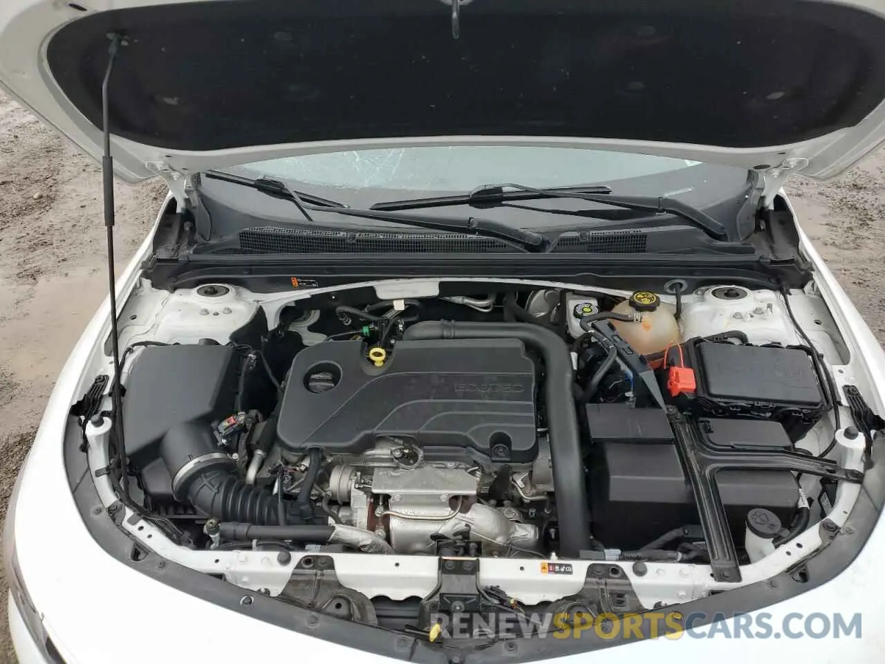 11 Photograph of a damaged car 1G1ZD5ST4NF116105 CHEVROLET MALIBU 2022