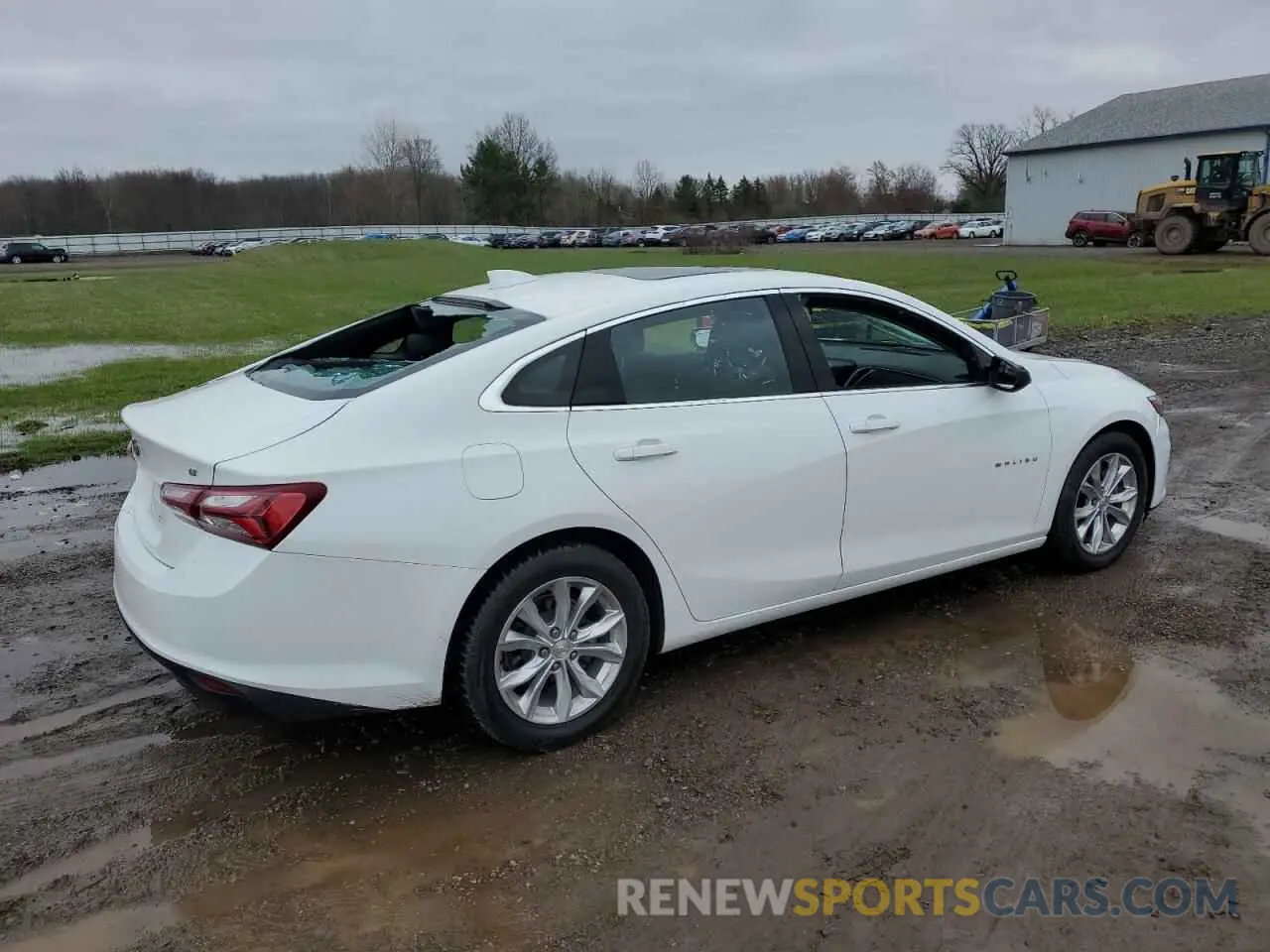 3 Photograph of a damaged car 1G1ZD5ST4NF116105 CHEVROLET MALIBU 2022