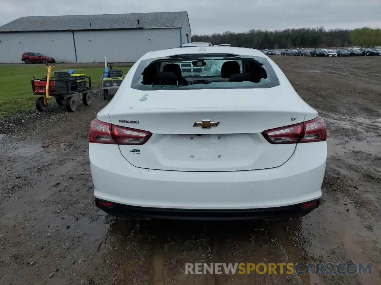 6 Photograph of a damaged car 1G1ZD5ST4NF116105 CHEVROLET MALIBU 2022